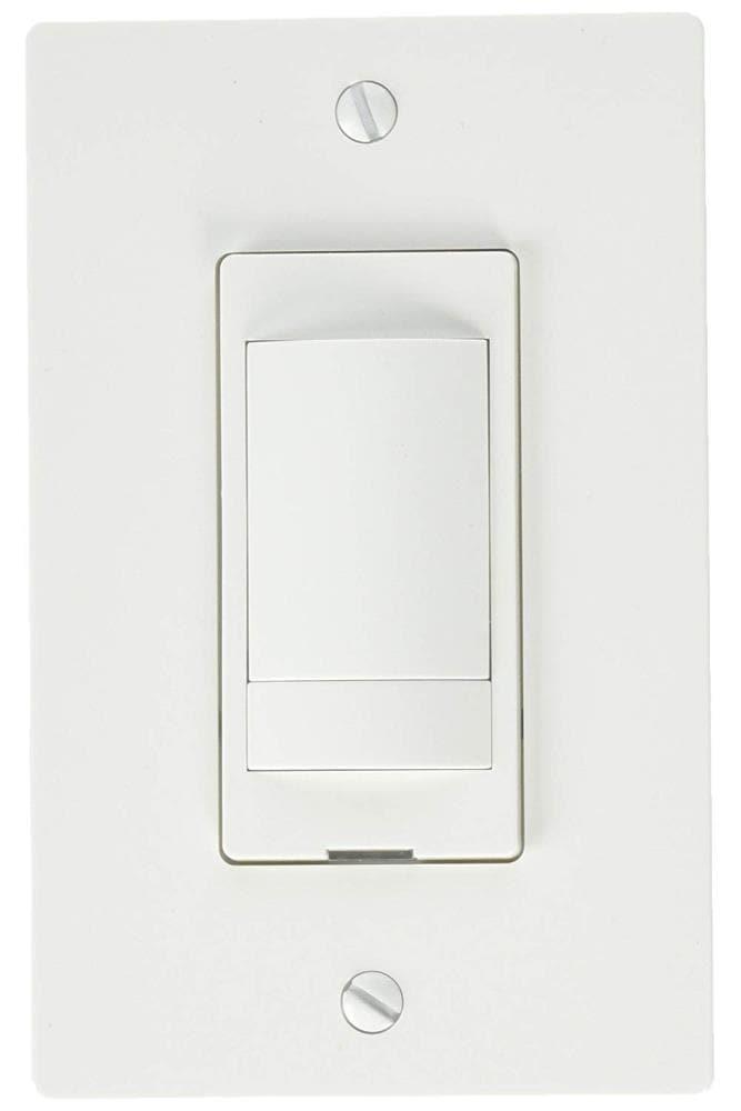 White Modern Preset Countdown Timer Wall Switch