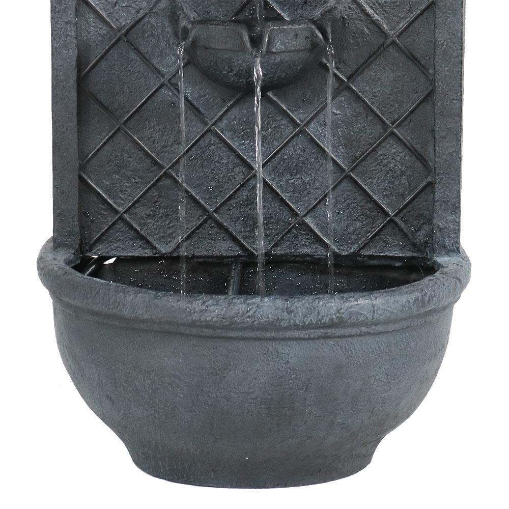Millwood Pines Tristin Weather Resistant Wall Base Fountain