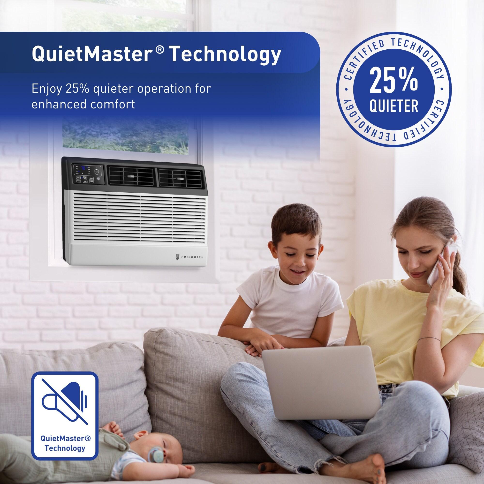 Friedrich 8000 BTU Wi-Fi Connected Window Air Conditioner with Remote Included