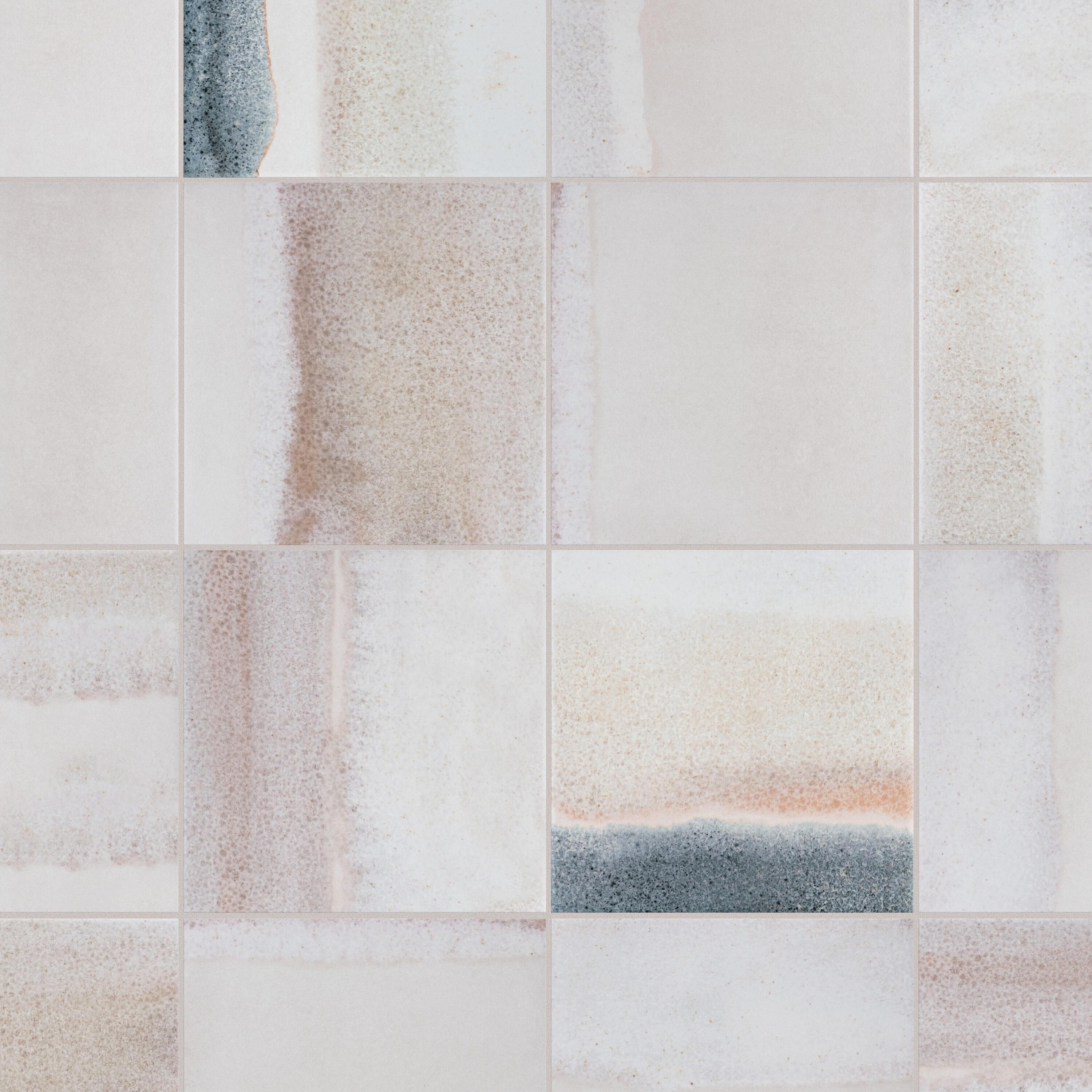 Matter Canvas 6" x 6" Porcelain Stone Look Floor and Wall Tile