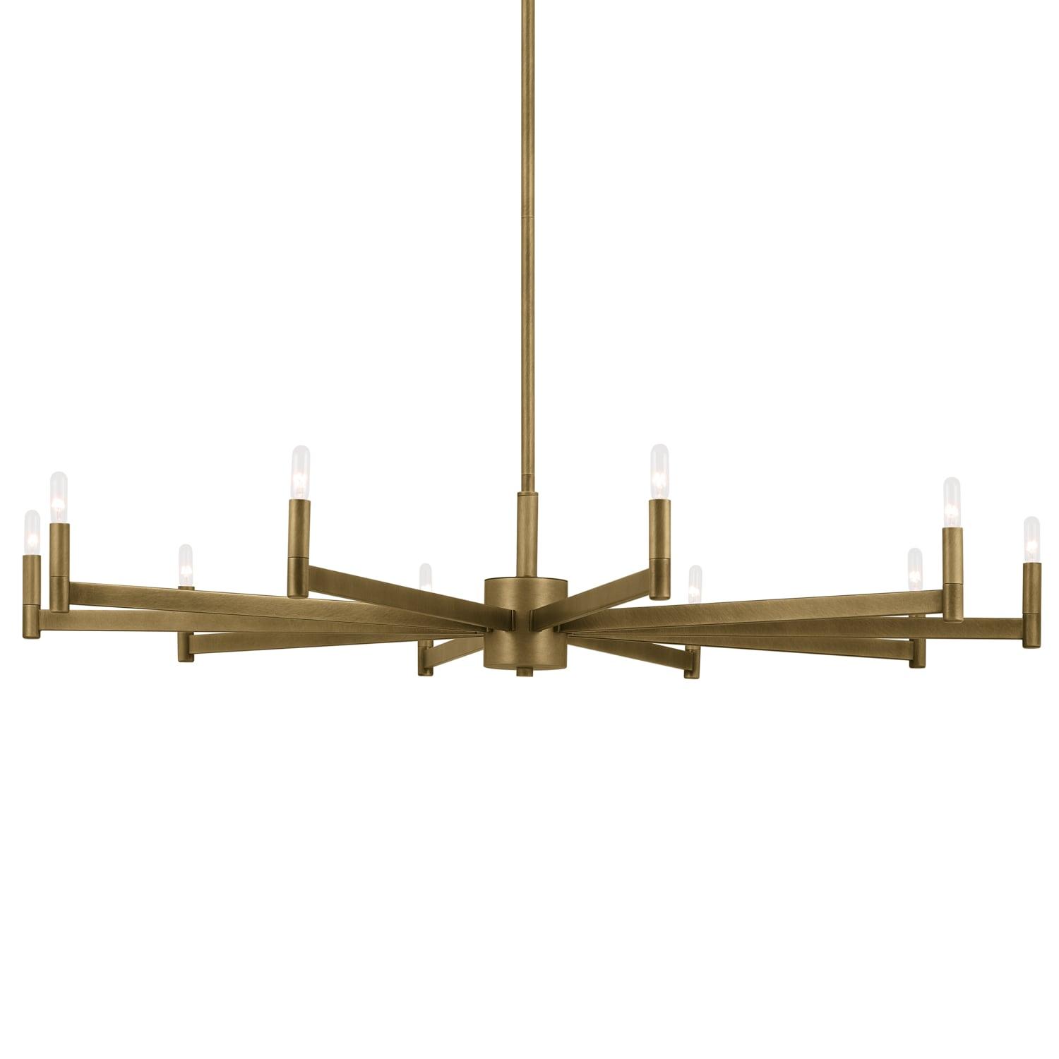 Erzo 10 - Light Dimmable Chandelier