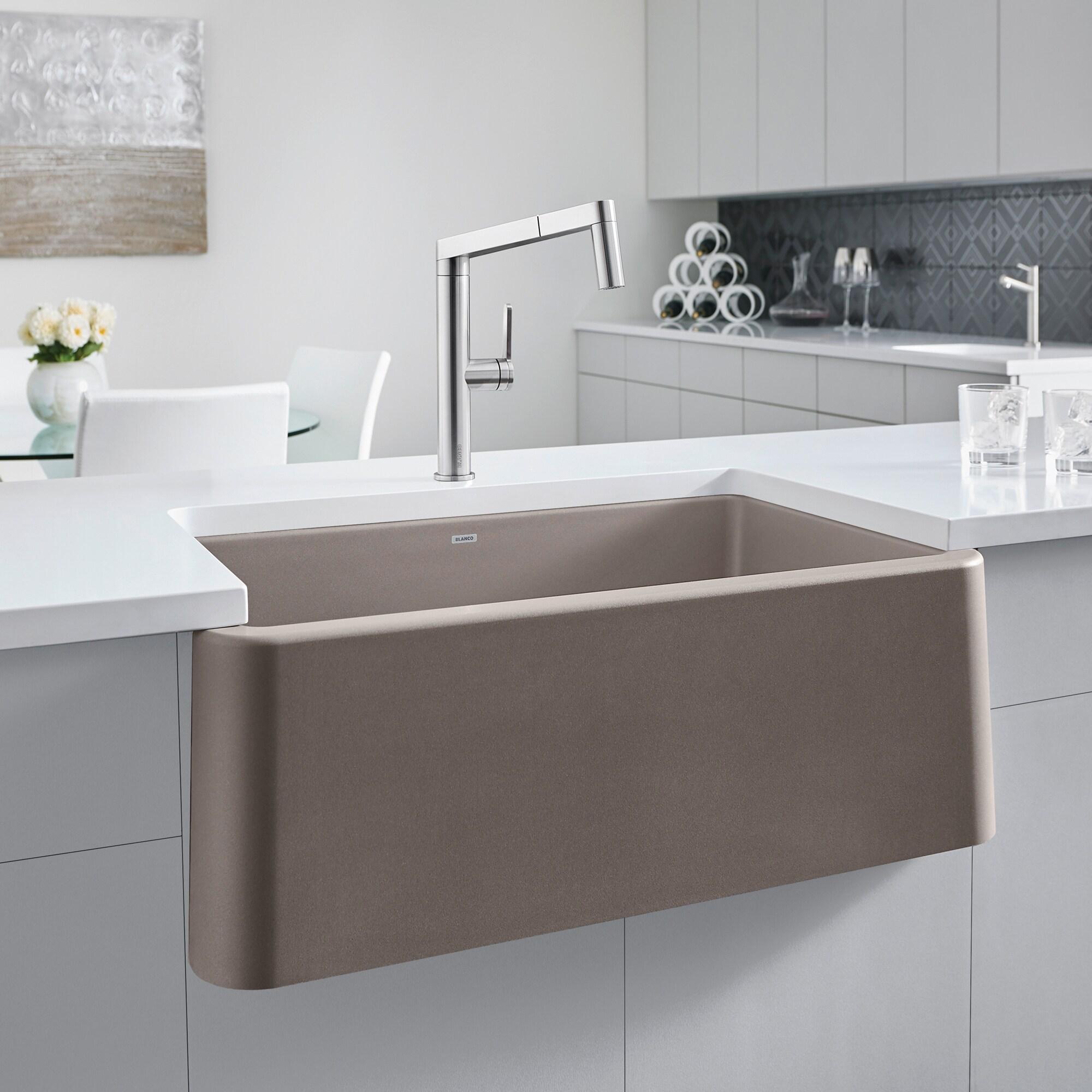 Ikon SILGRANIT 33" L x 19" W Farmhouse Sink