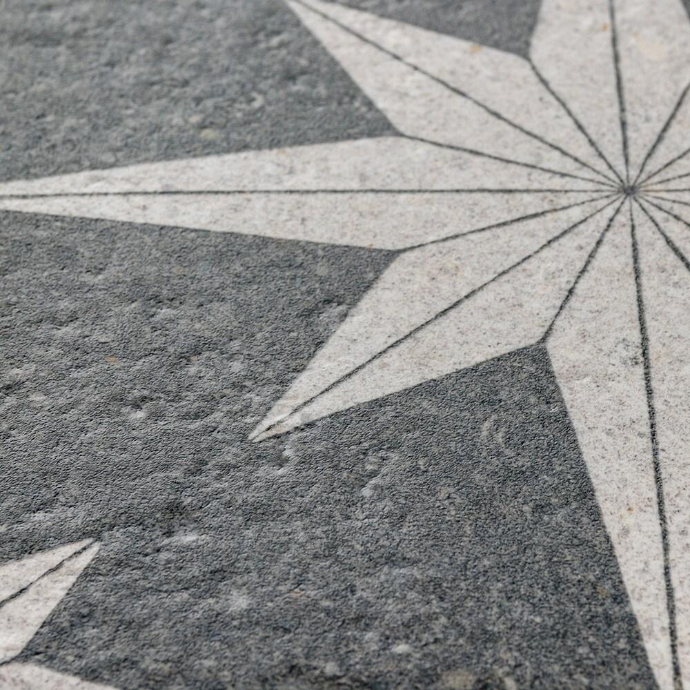 Merola Tile Compass Star 8" x 8" Porcelain Stone Look Wall & Floor Tile