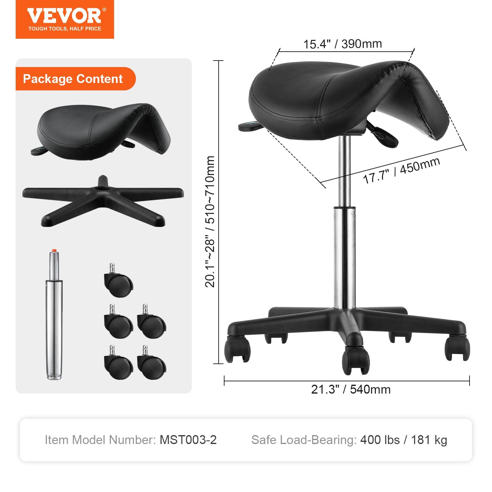 Adjustable Height Ergonomic Active Stool with Wheels