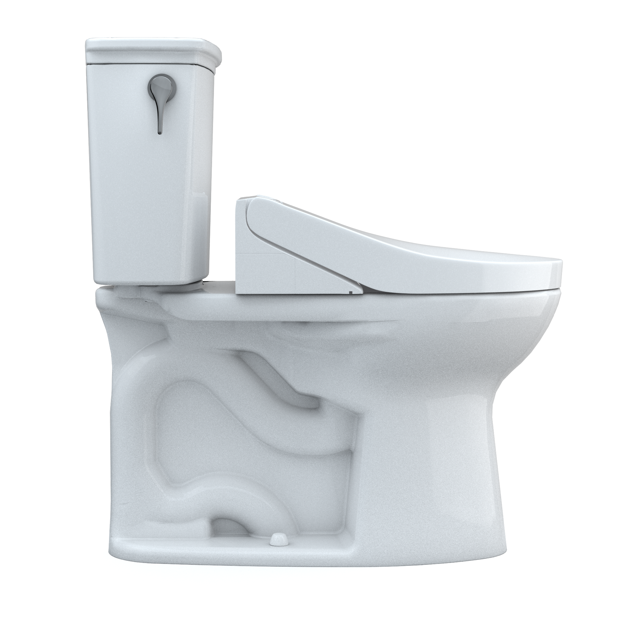 Drake® 1.28 GPF (Water Efficient) Elongated Two-Piece Toilet with Tornado Flush (Seat Included)