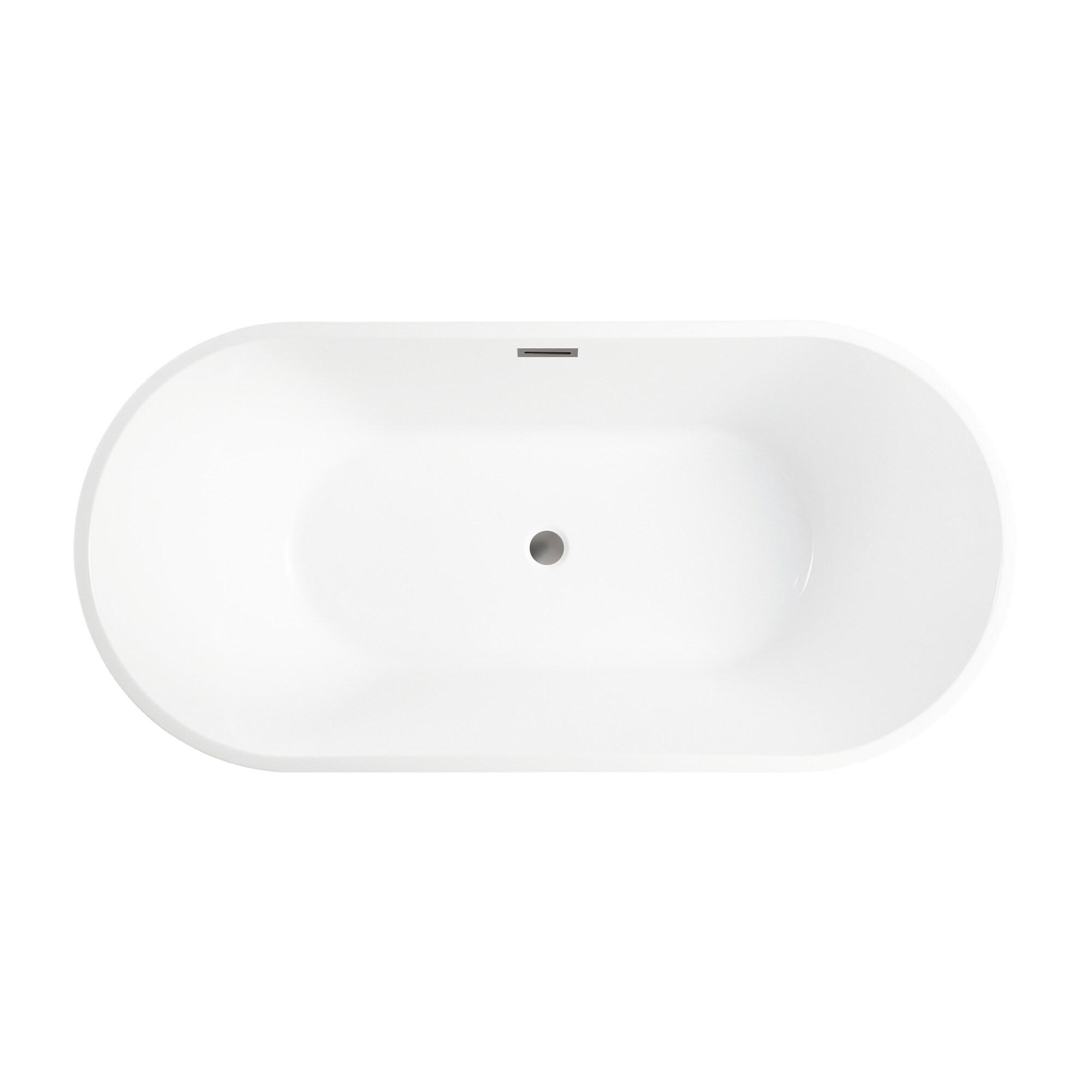 Freestanding Soaking Acrylic Bathtub