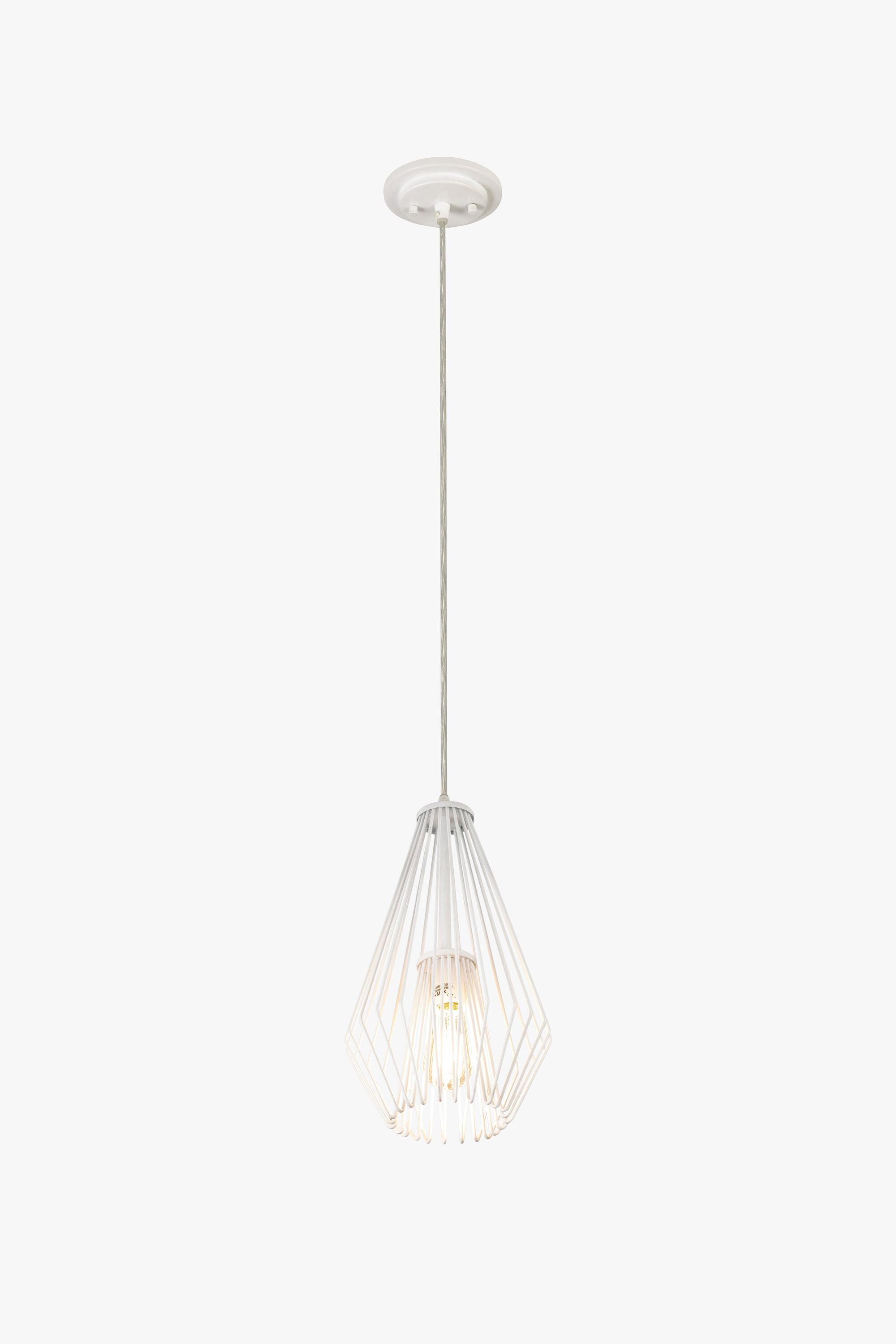 Z-Lite Quintus 1 - Light Pendant in  Gloss White
