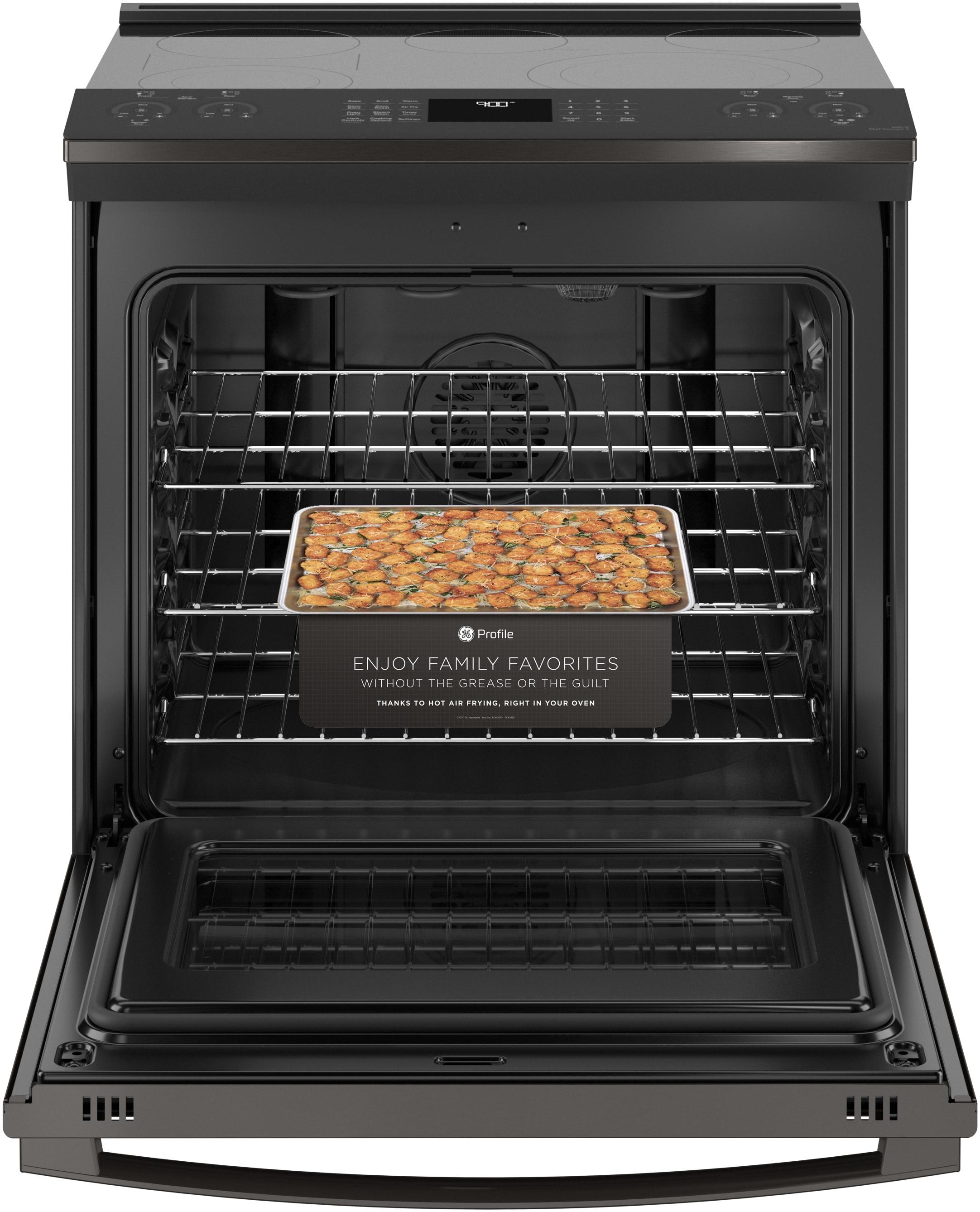 GE Profile™ GE Profile Smart Appliances 30" 5.3 cu.ft. Slide-in Electric Range PSS93BPTS