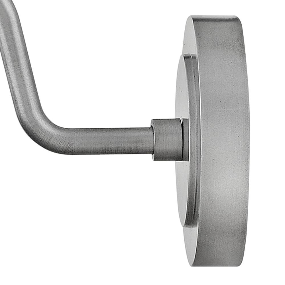 1 Light Small Outdoor Wall Lantern In Industrial Style 9.5 Inches Wide By 9 Inches High-Antique Brushed Aluminum Finish Hinkley Lighting 12076Al