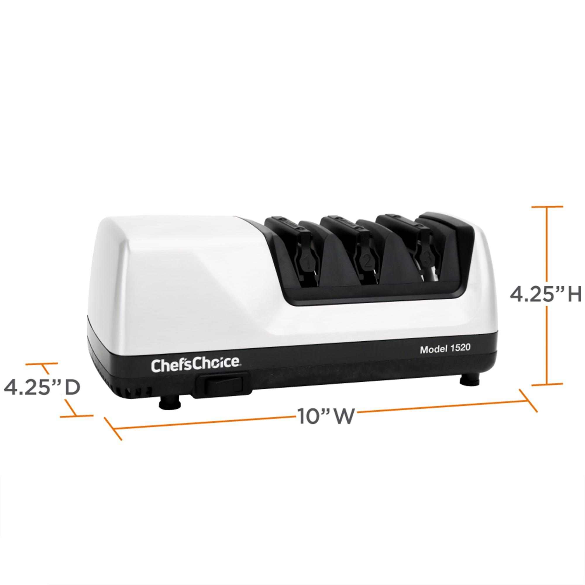 Chef'sChoice Chef'sChoice Model 15XV Professional Electric Knife Sharpener, 3-Stage 15-Degree Trizor