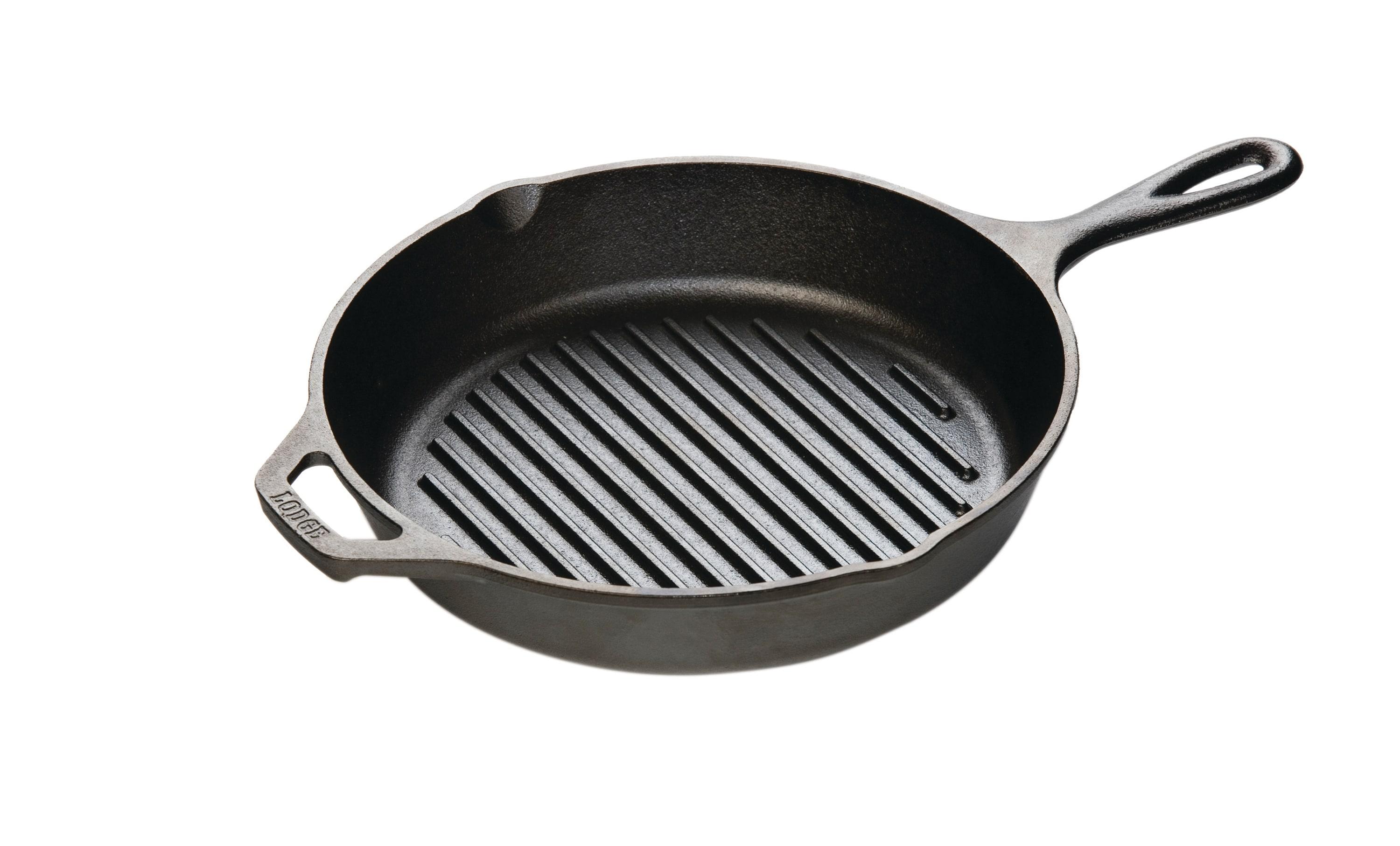 Lodge 10.25 in Nonstick Cast Iron Grill Pan