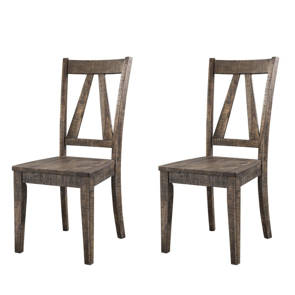 Picket House Furnishings Flynn 7 Piece Dining Set in Walnut