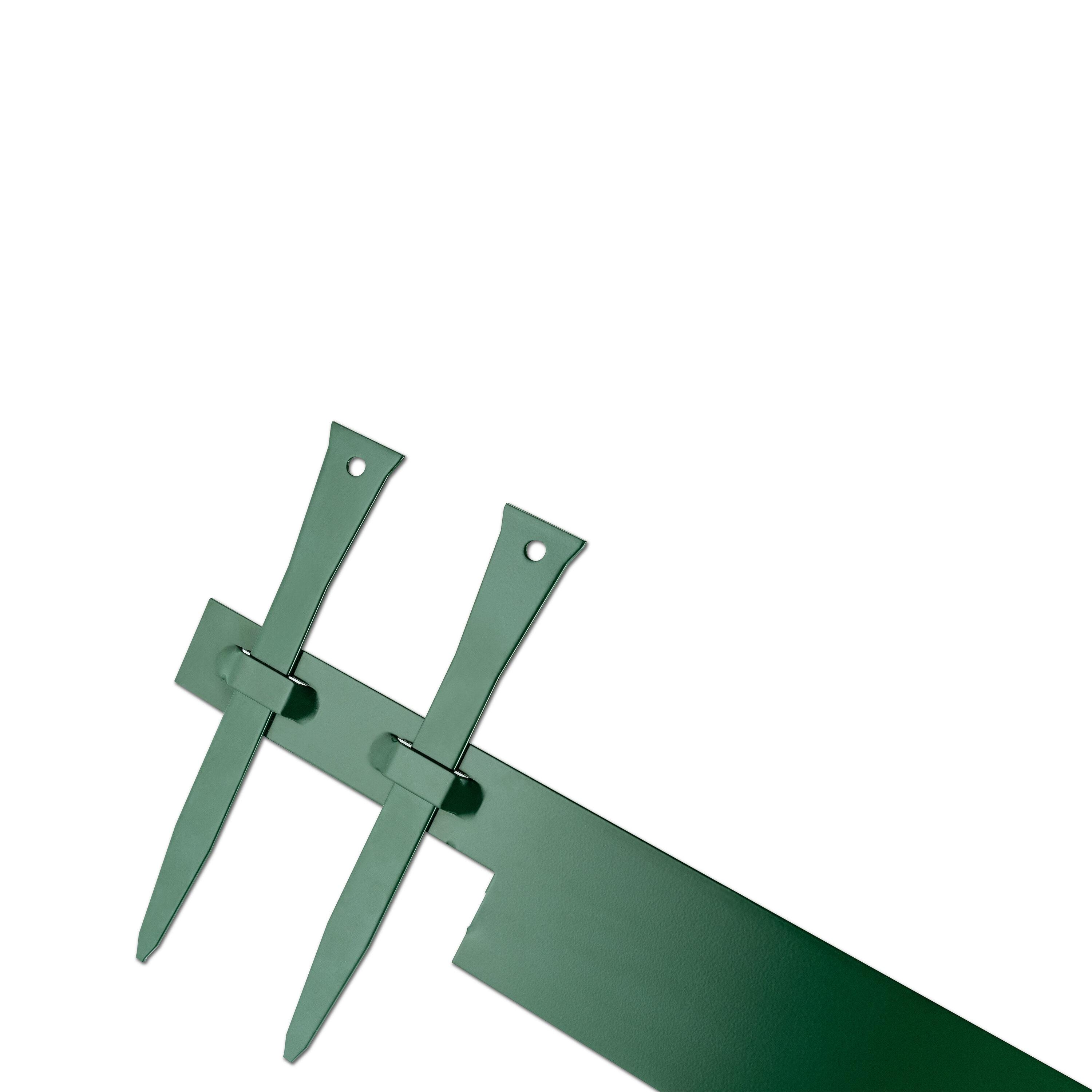 (2-Pk) Individual Edging Extra Stake #10xS Steel 12