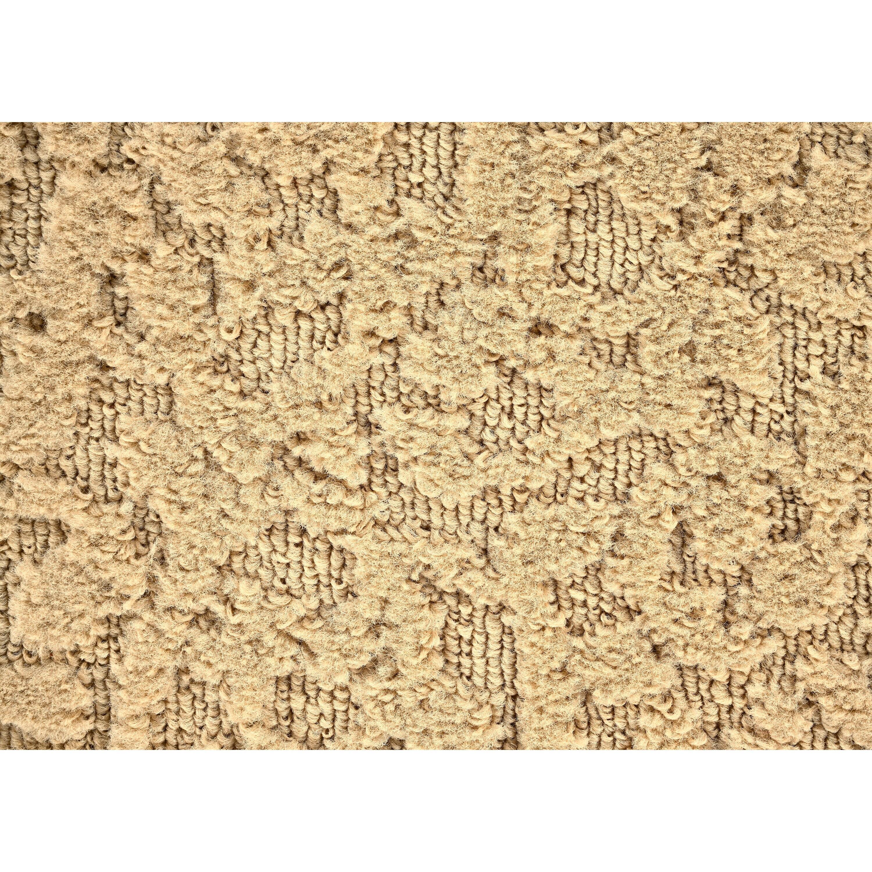 Garland Rug Ivy Polypropylene Indoor Rug Set, 3 Piece Set (5'x7', 3'x4', & 2'x5') Tan