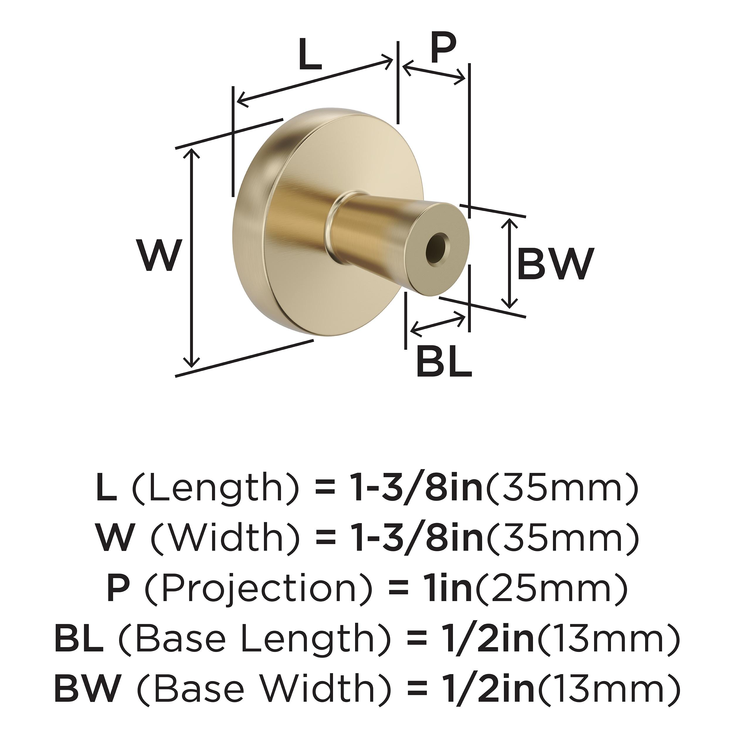 Mergence 1-3/8 inch (35mm) Diameter