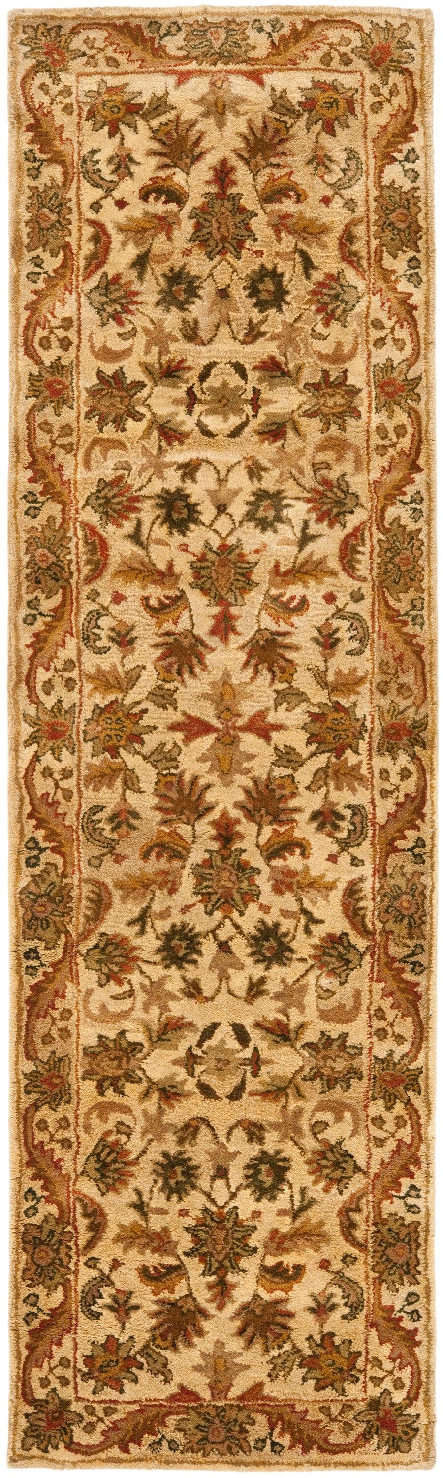 Antiquity AT52 Hand Tufted Indoor Runner Rug - Gold - 2'3"x8' - Safavieh