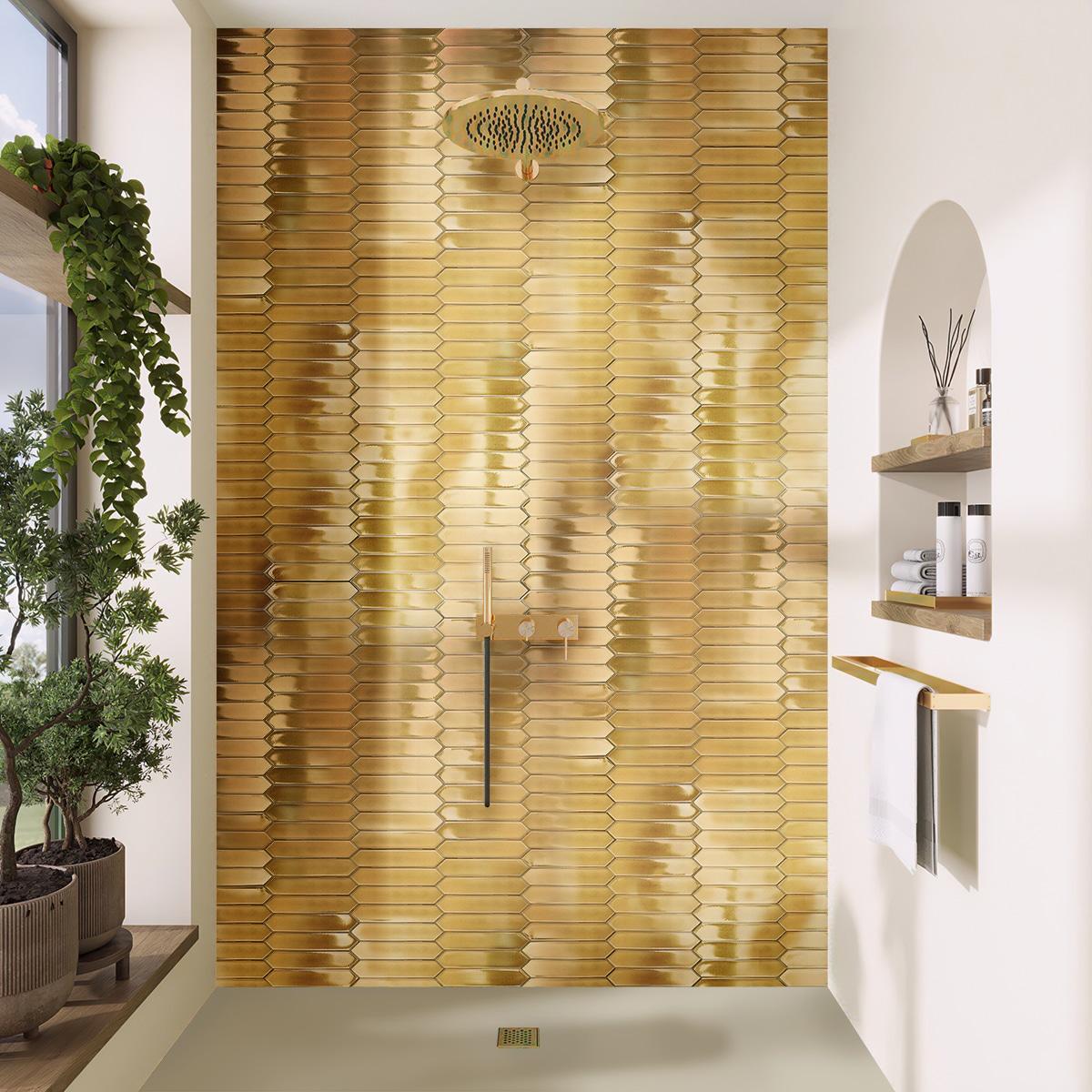 Apollo Tile Piquet 2'' W x 10'' L Ceramic Singular Tile