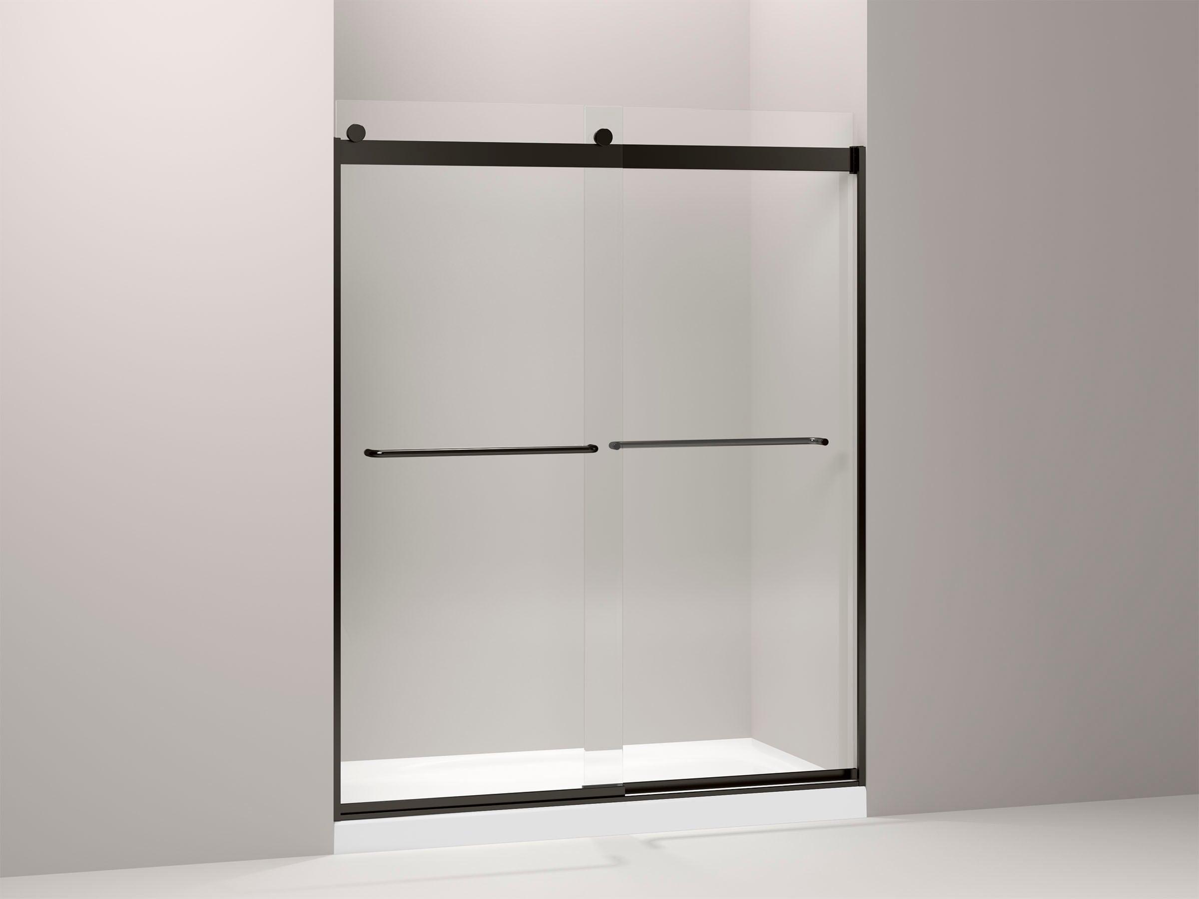 Levity 59.63" x 74" Bypass Shower Door with CleanCoat® Technology