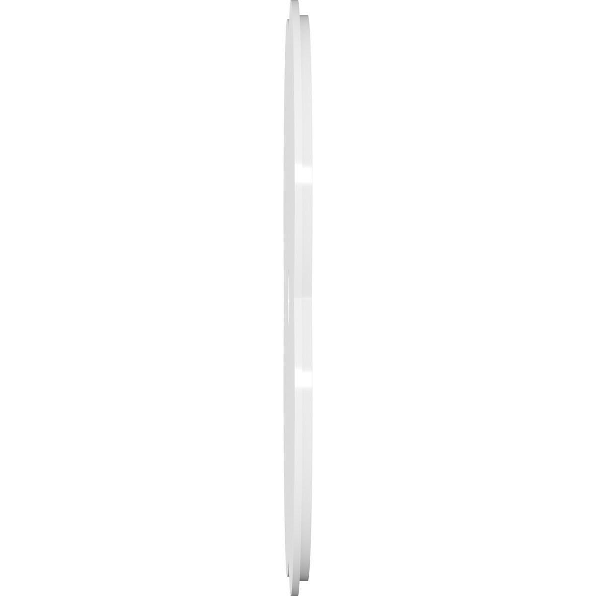 18"OD x 3"ID x 7"C x 1"P Charlotte Architectural Grade PVC Contemporary Ceiling Medallion