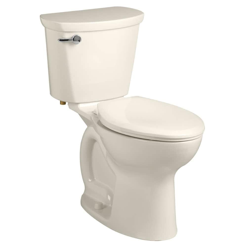 American Standard Cadet® Pro 2-Piece 1.6 GPF Vitreous China Round Front Toilet, No Seat