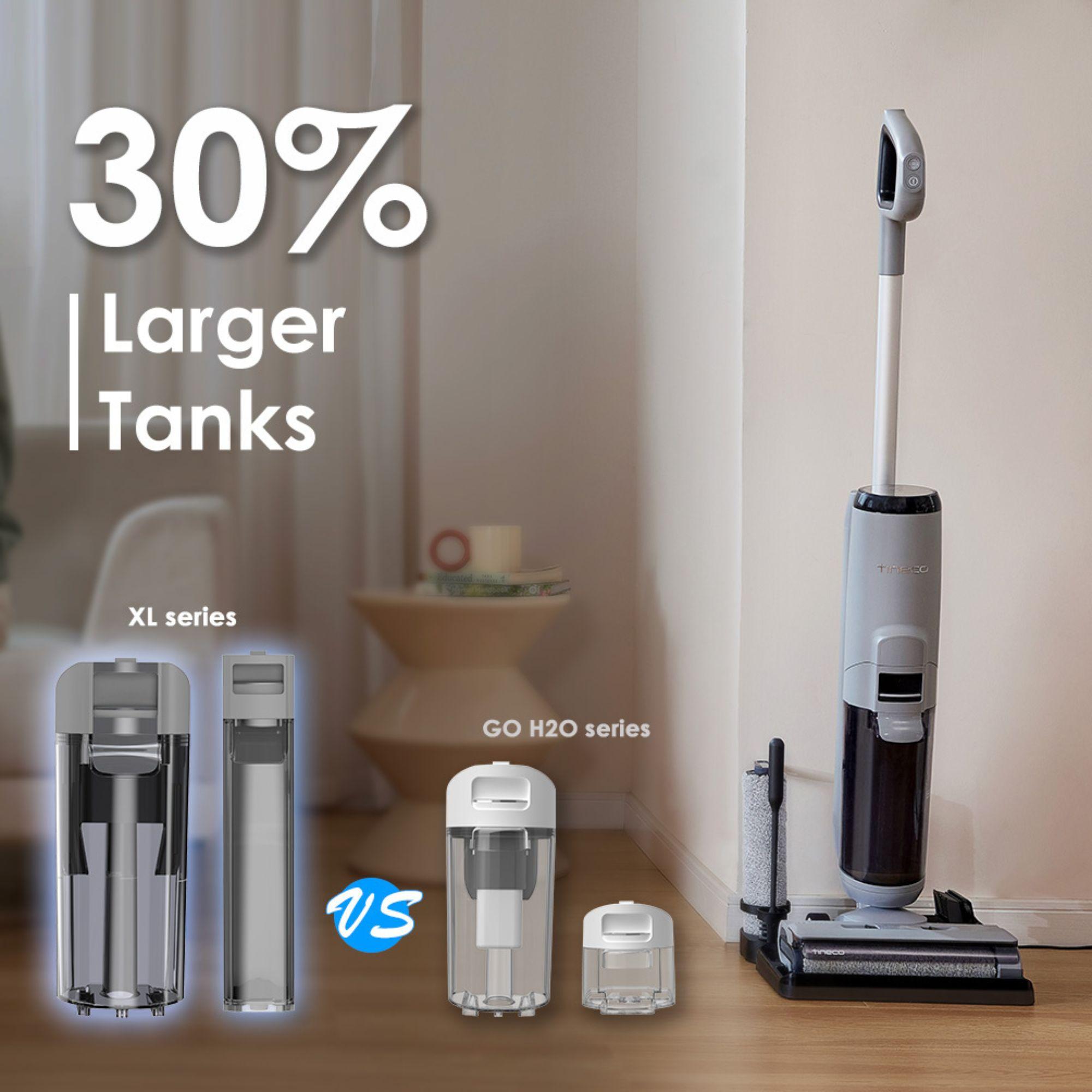 Tineco GO H2O XL Cordless Wet Dry Vacuum / Mop, Multi-Surface Floor Washer (GH503)