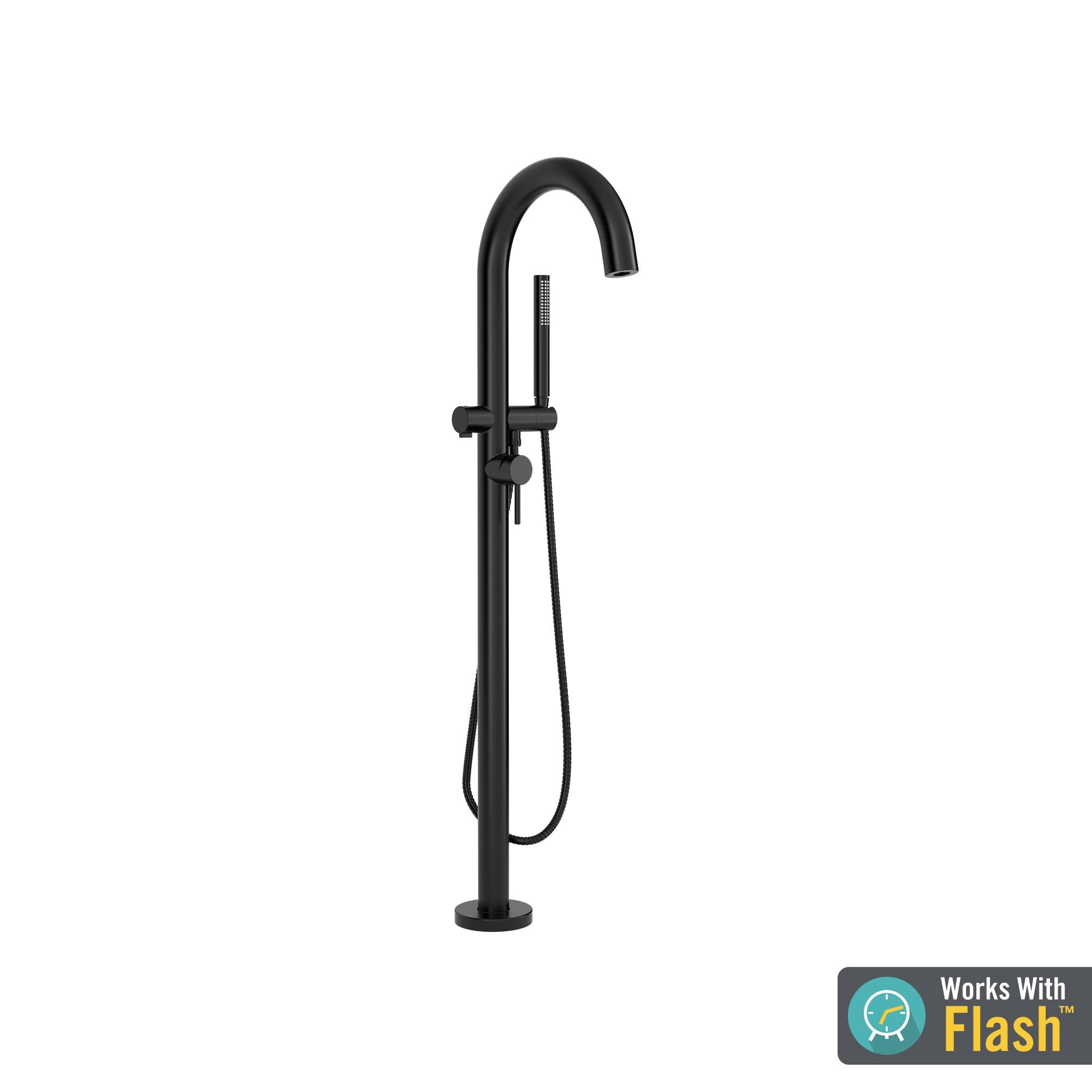 1 Handle Floor Tub Filler with Diverter