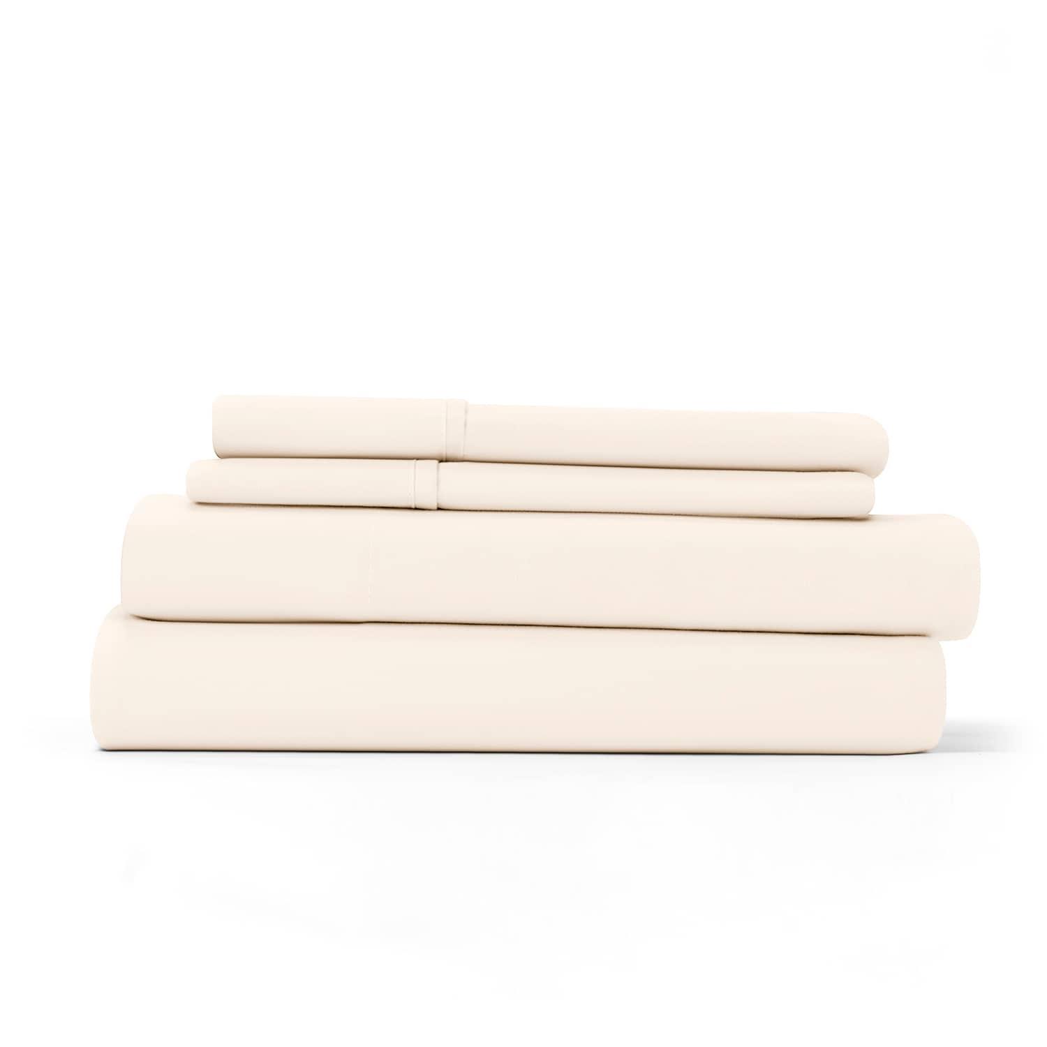 Becky Cameron 1800 Series Double-Brushed Microfiber 4 Piece Sheet Set