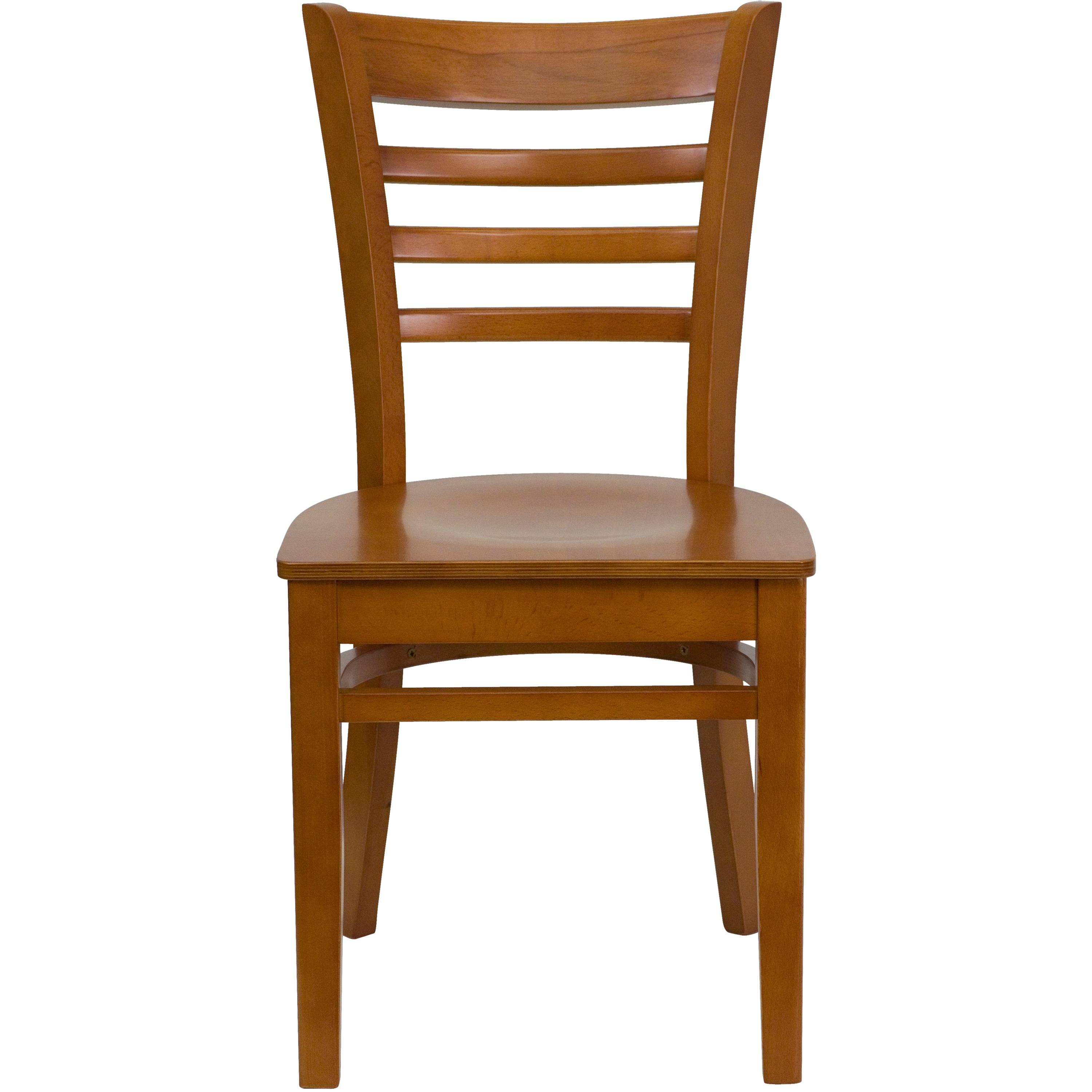 Red Barrel Studio® Ladder Back Wooden Restaurant Chair
