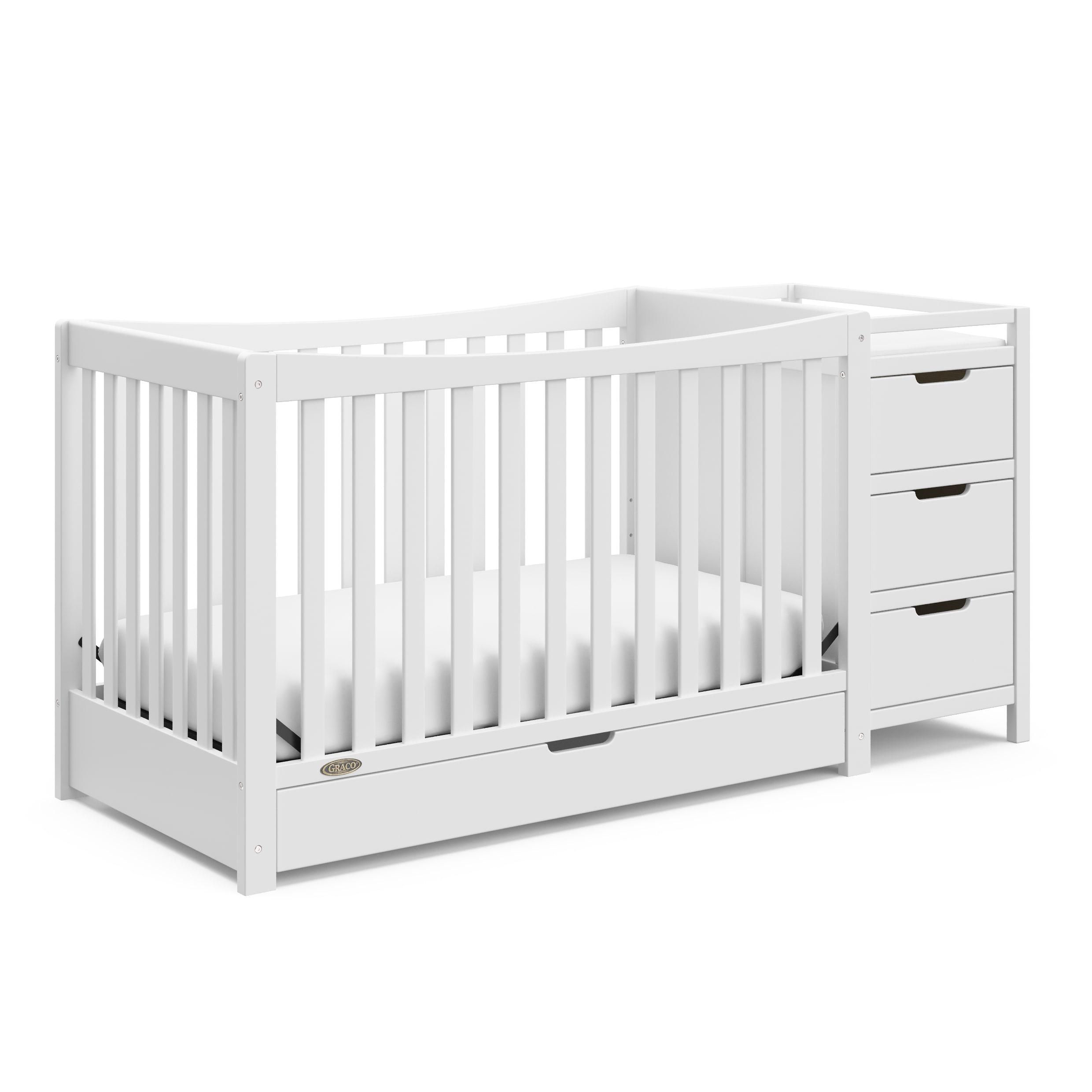 Graco Remi 4-in-1 Convertible Crib and Changer with Storage