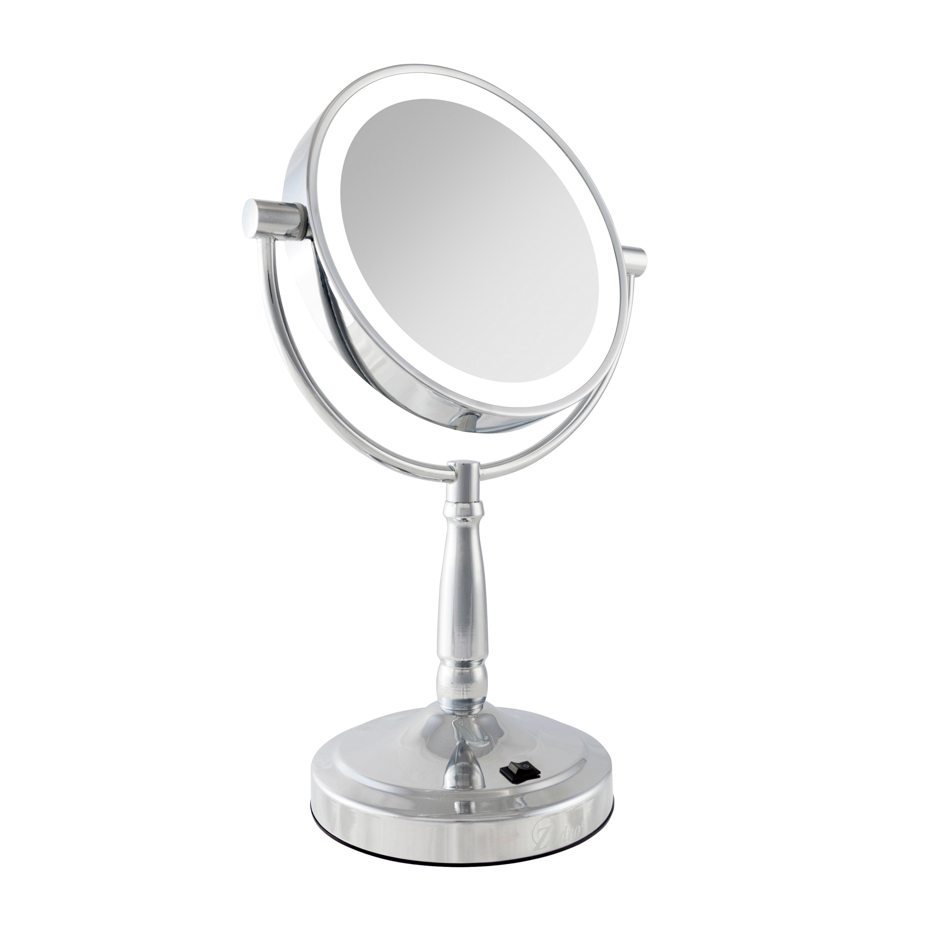 Zadro LED Lighted Makeup Mirrors for Women w/ Magnification & Cordless