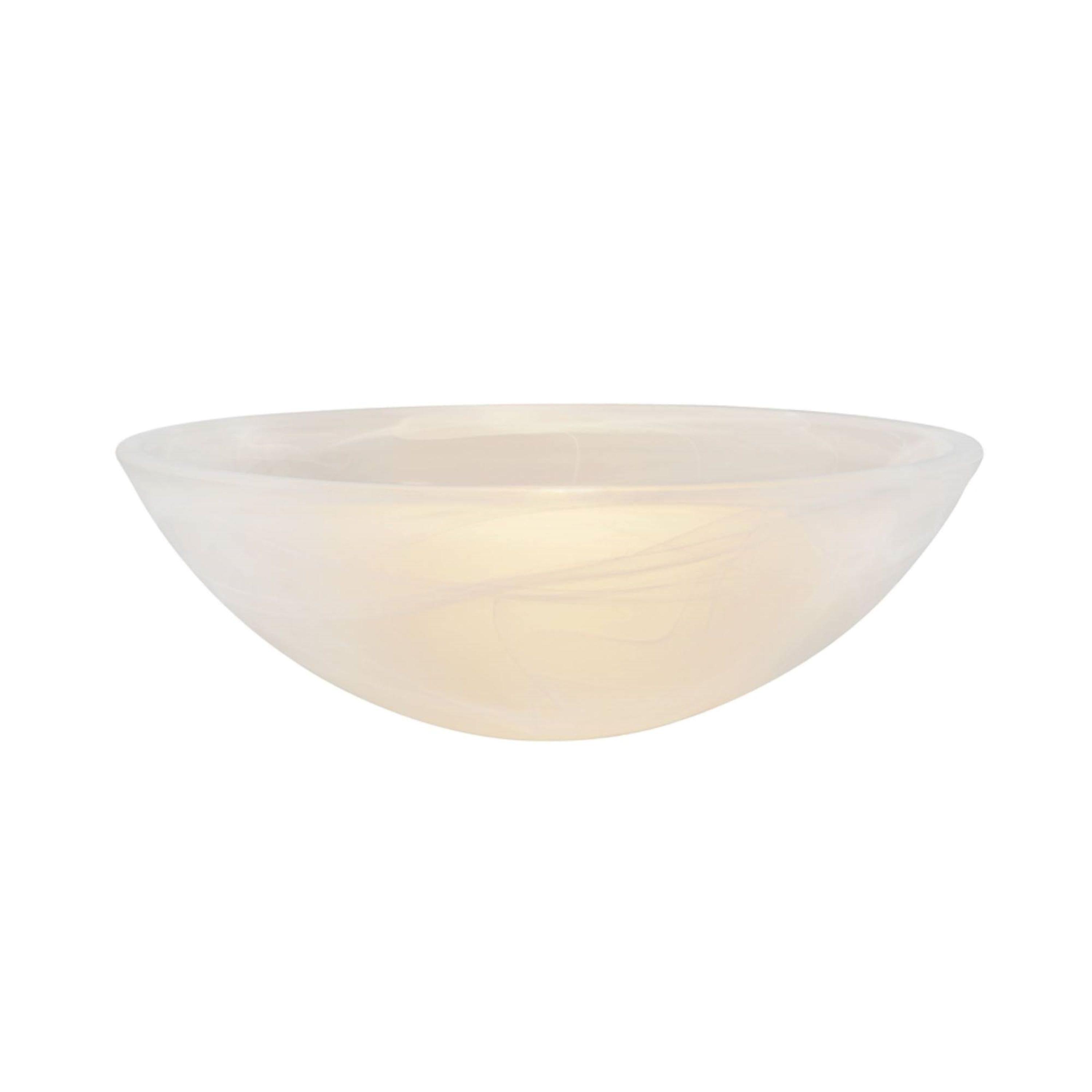 3.5'' H Glass Bowl Glass Shade