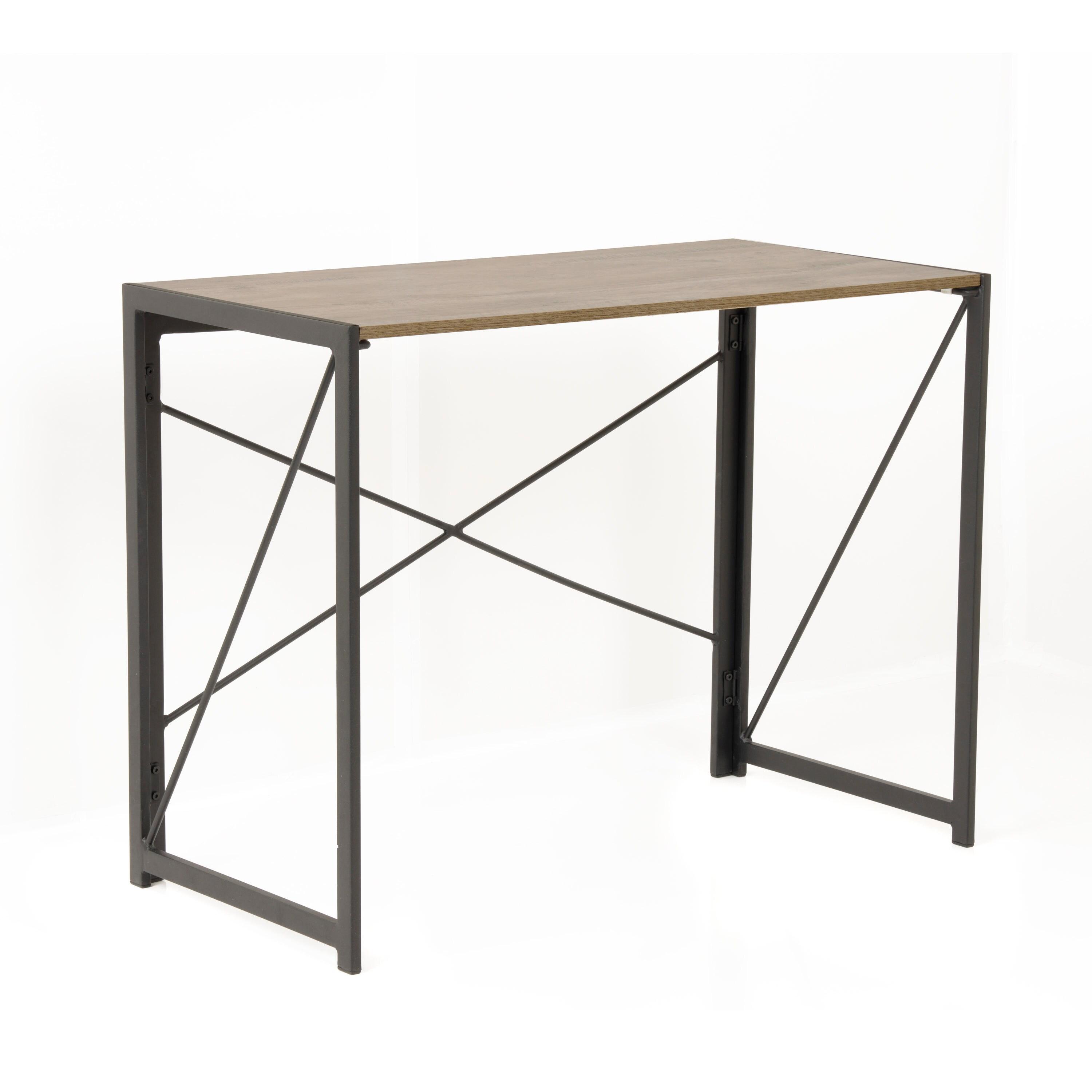 Metal Base Writing Desk