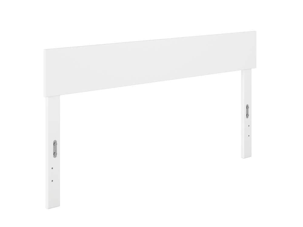 Queen Boston Headboard White - AFI: Solid Wood, Sleek Finish, Modern Design, Easy Install