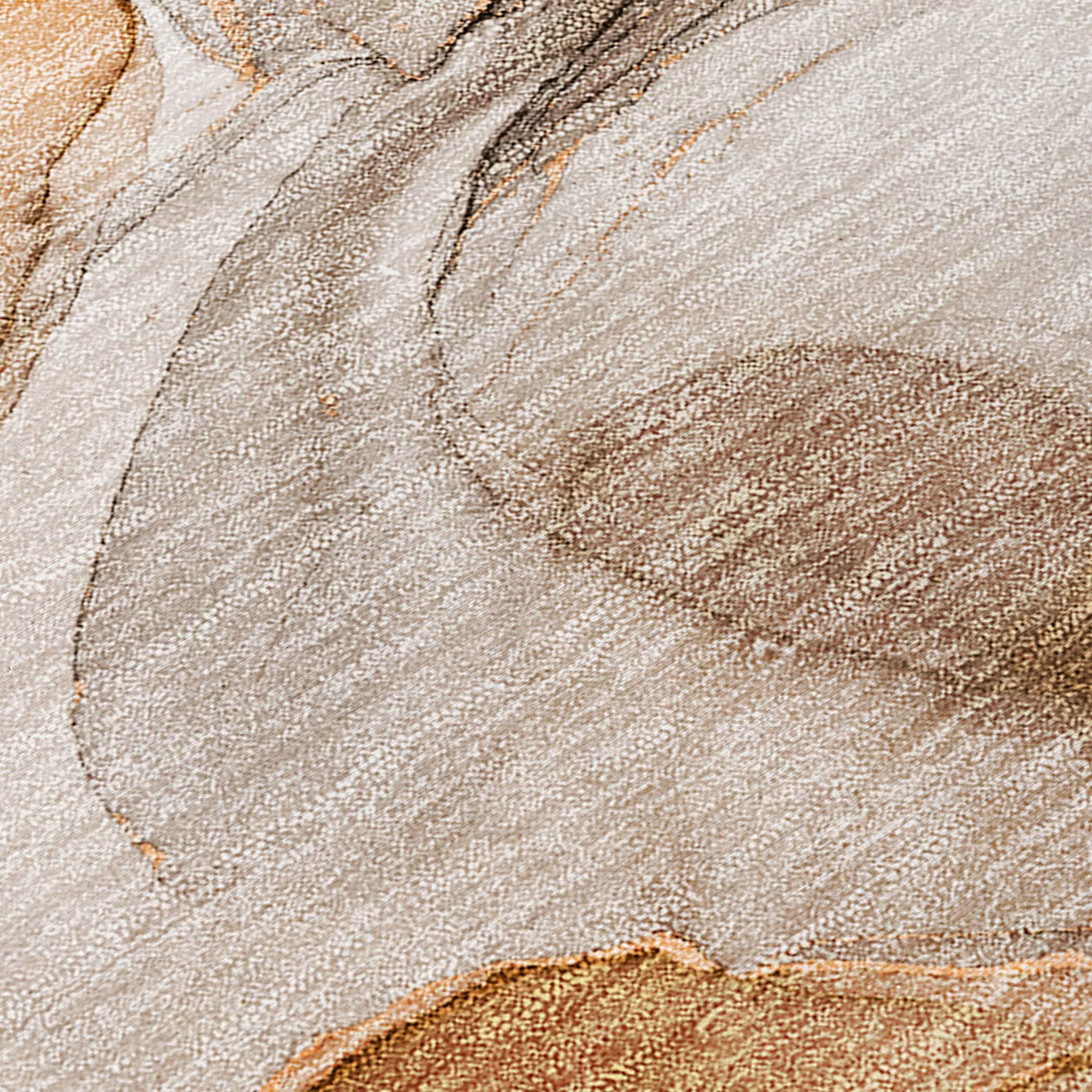 Addison Rugs Chantille Indoor/Outdoor Transitional Watercolors Orange Washable Rectangle Rug, 1'8" x 2'6"