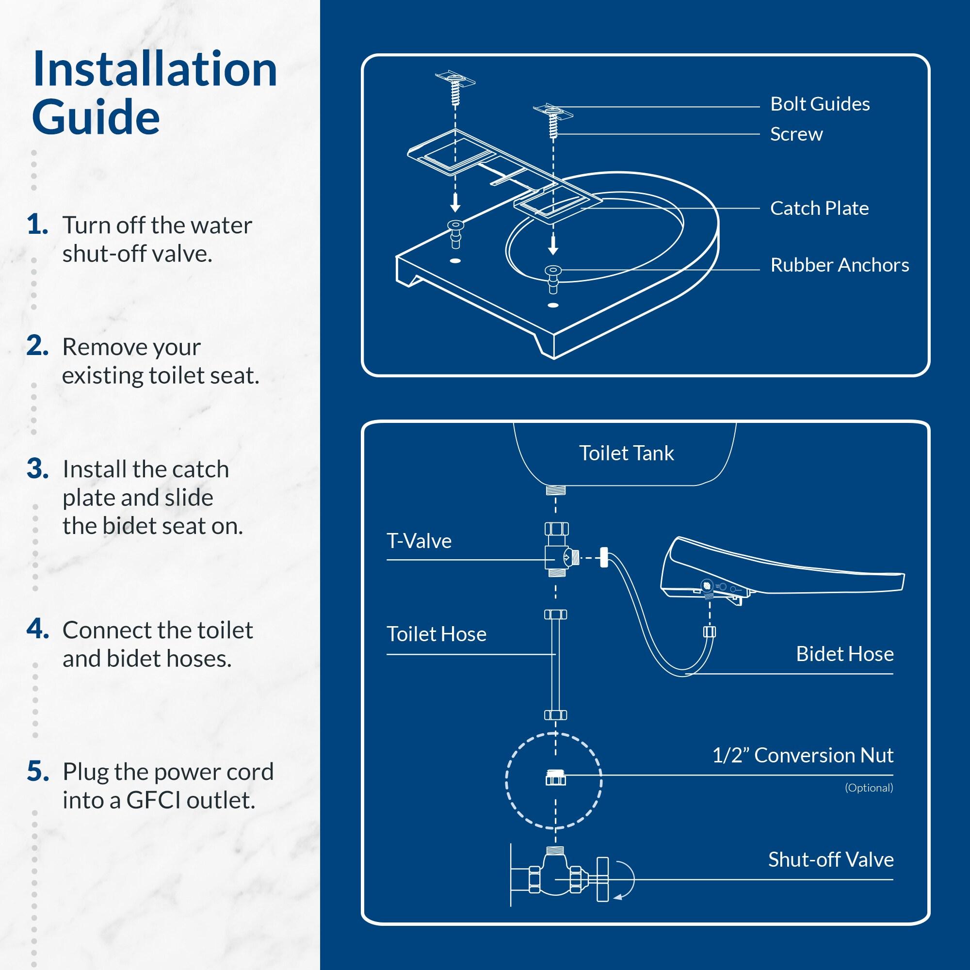 Bio Bidet DIB Special Edition Warming Bidet Seat Elongated