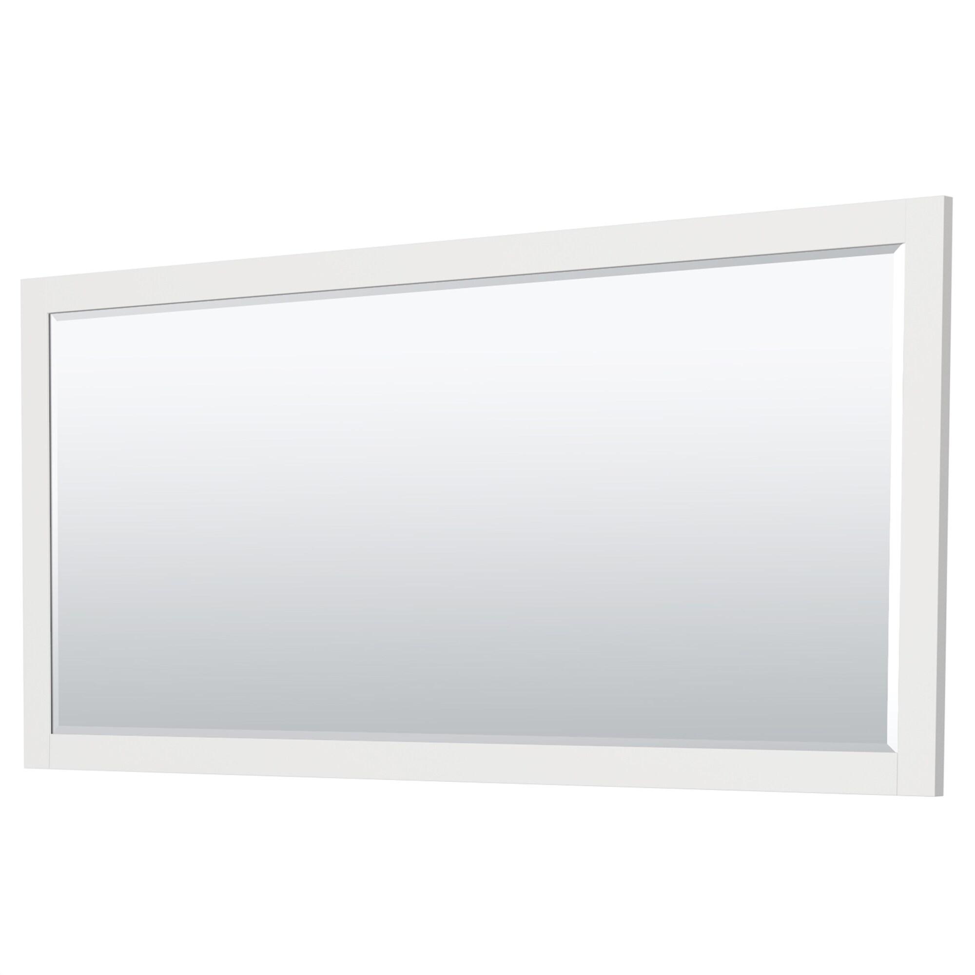 Wyndham Collection Miranda 72" Freestanding Double Bathroom Vanity with Cultured Marble Top with 70" Mirror
