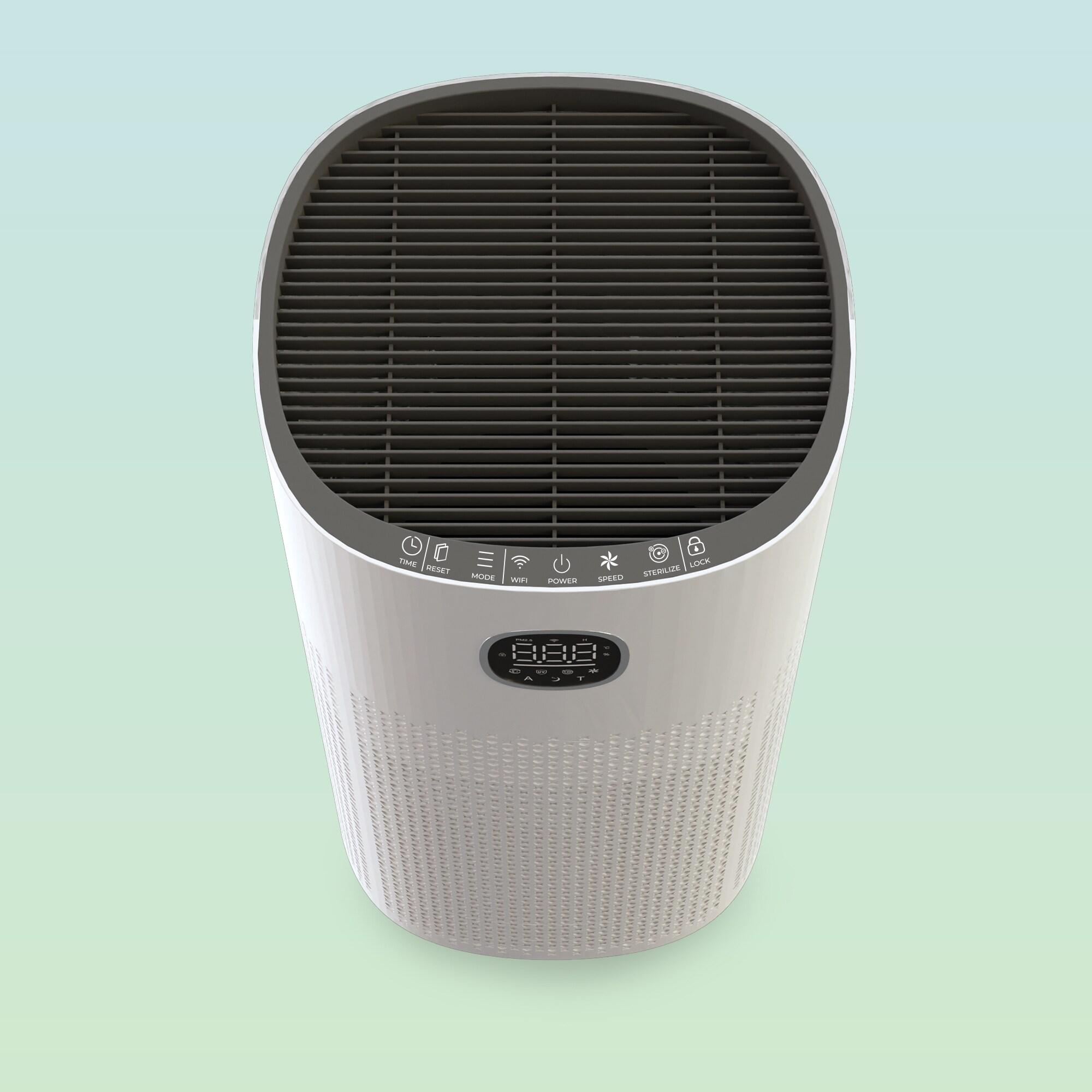 Verapure VP-300-WI Wifi enabled HEPA Air Purifier, 667 sq. ft, PM2.5 Sensor