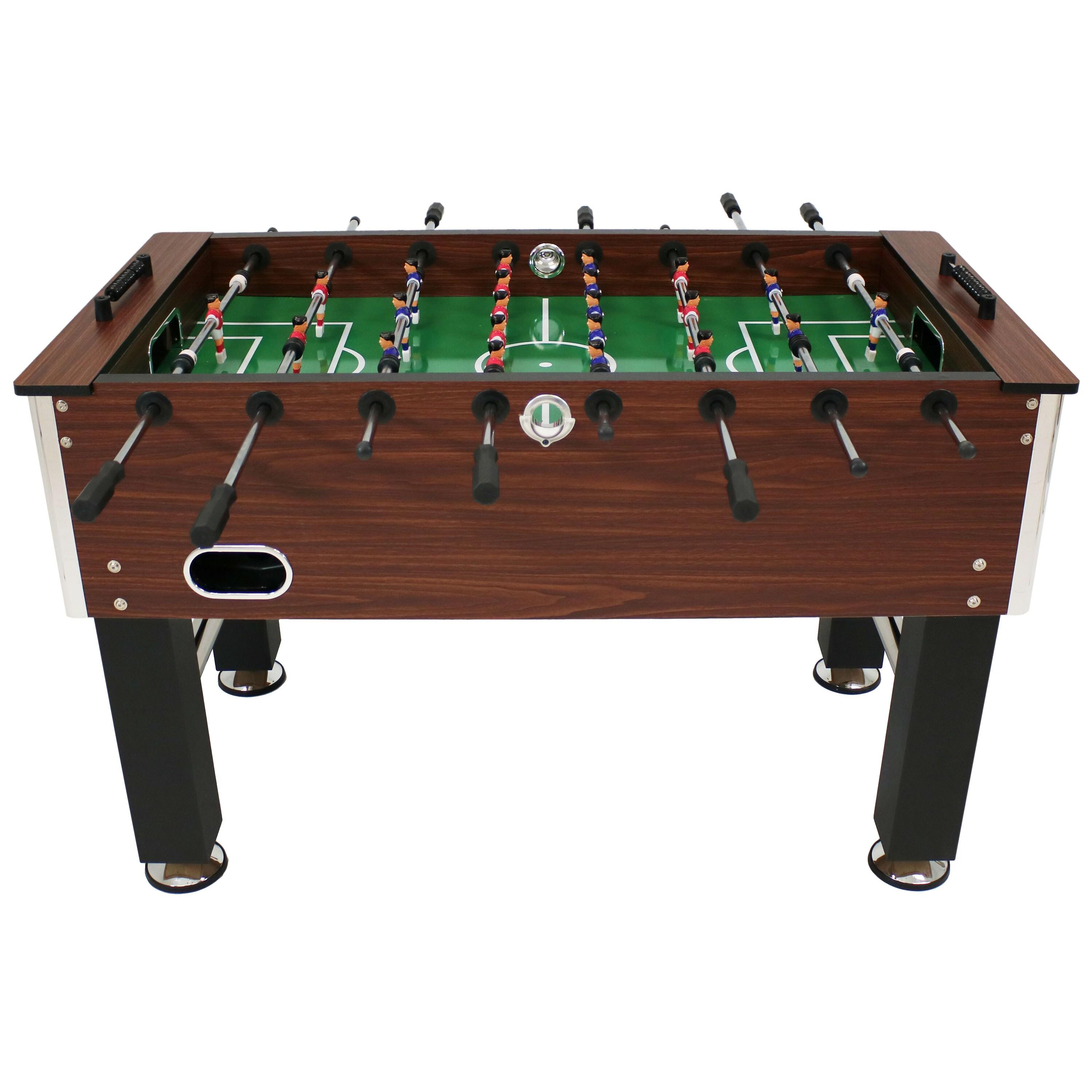 Arlmont & Co. Christopher Arlmont & Co. 55.25'' L Foosball Table with Telescopic Rods