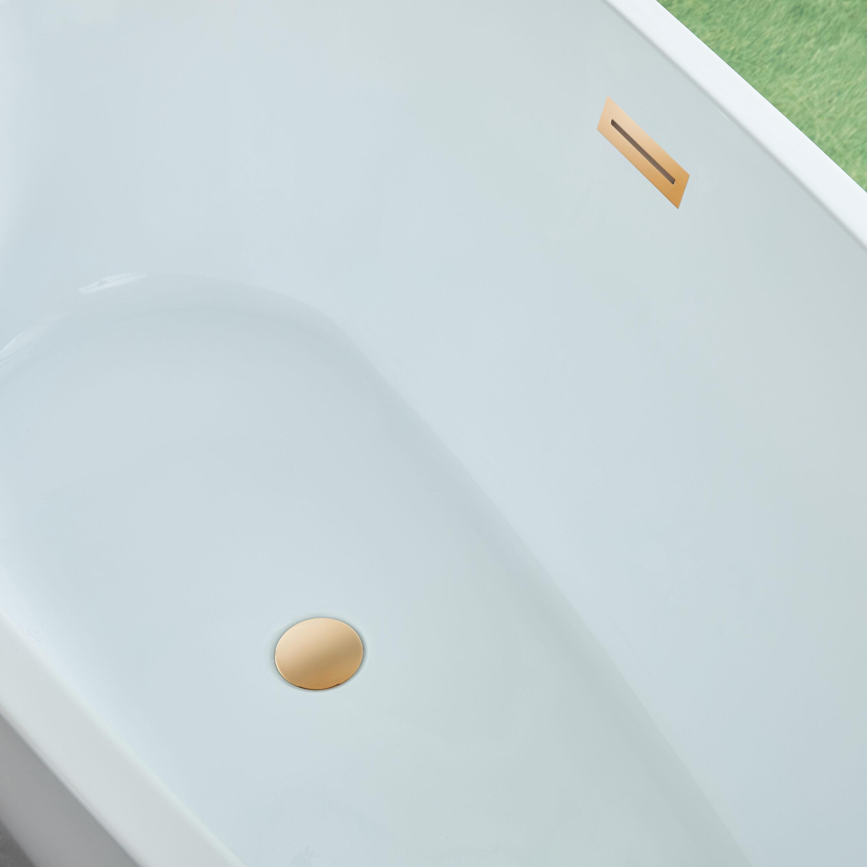 Freestanding Soaking Acrylic Bathtub