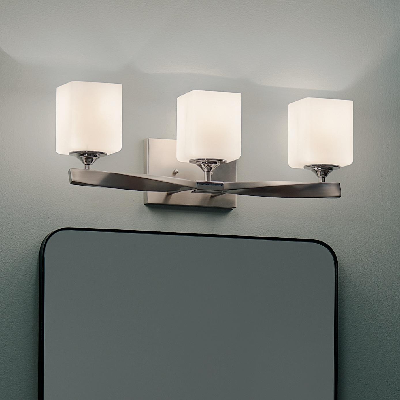 Kichler Lighting Marette 3 - Light Vanity in  Brushed Nickel