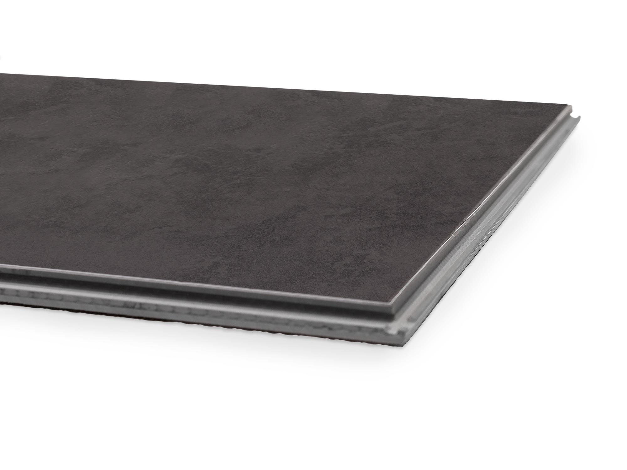 NewAge Products Stone Composite Luxury Vinyl Tile 600 Sqft Flooring Bundle (12" W x 23" L x 0.37" H), Slate