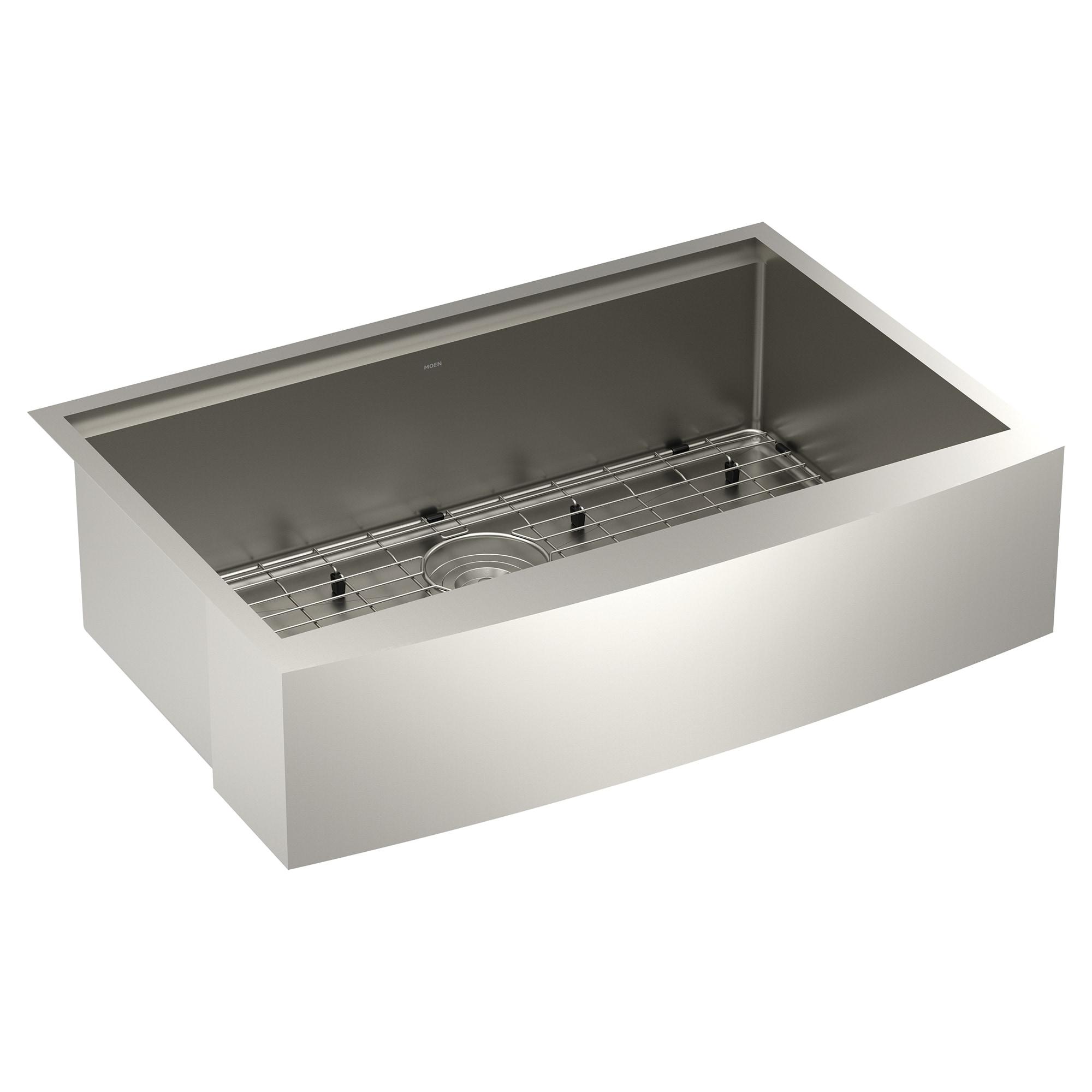 Stainless Steel Farmhouse Single Bowl Workstation Sink with Accessories