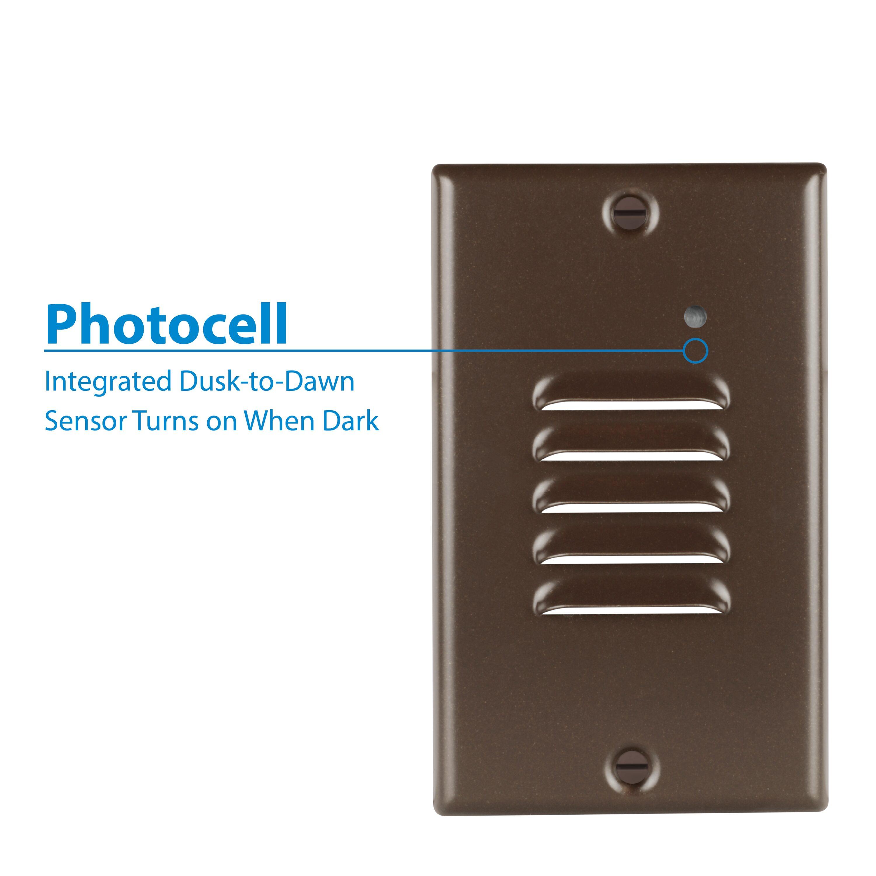 NICOR Lighting Integrated LED Step Light