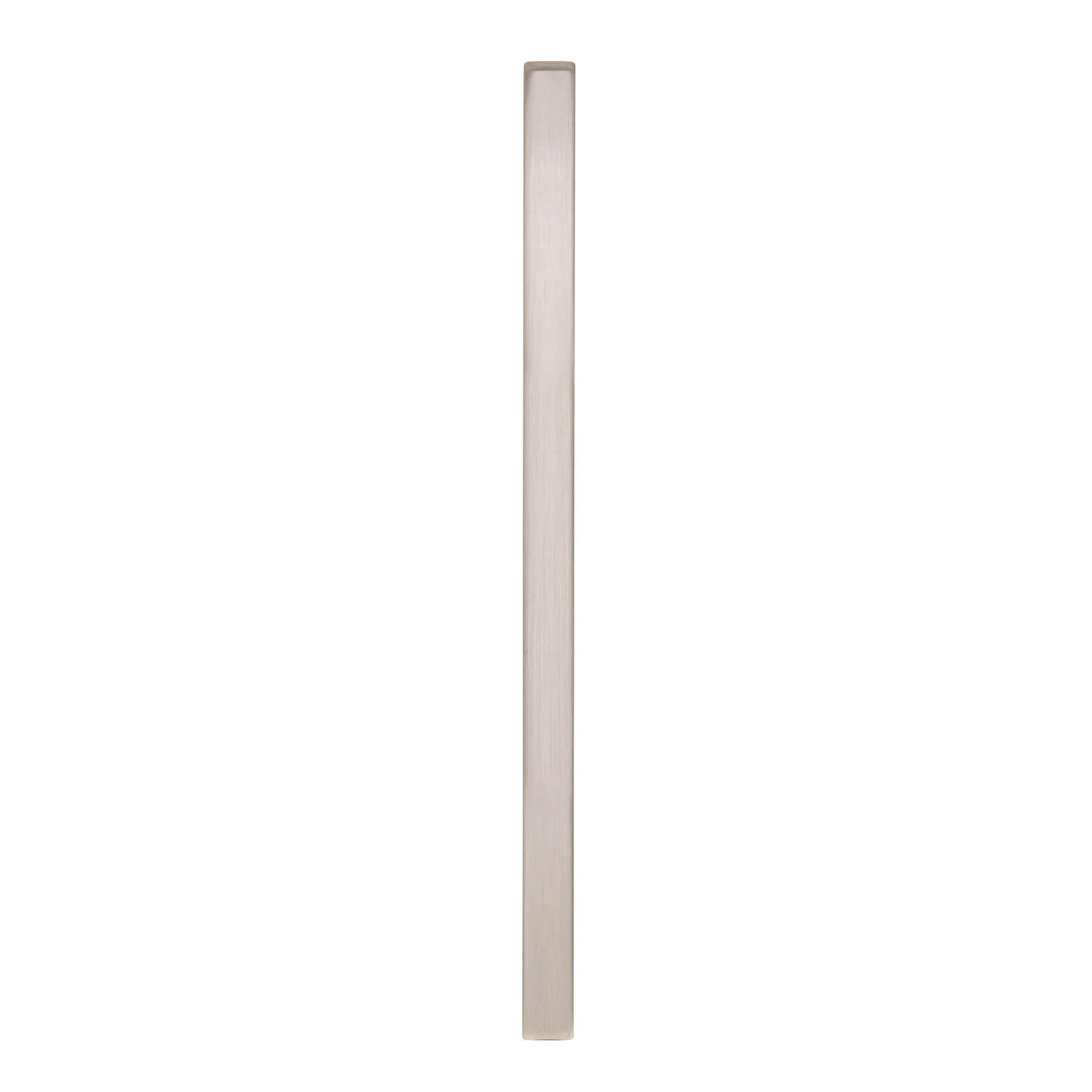 Amerock Cyprus 6-5/16 inch (160mm) Center-to-Center Satin Nickel Cabinet Pull