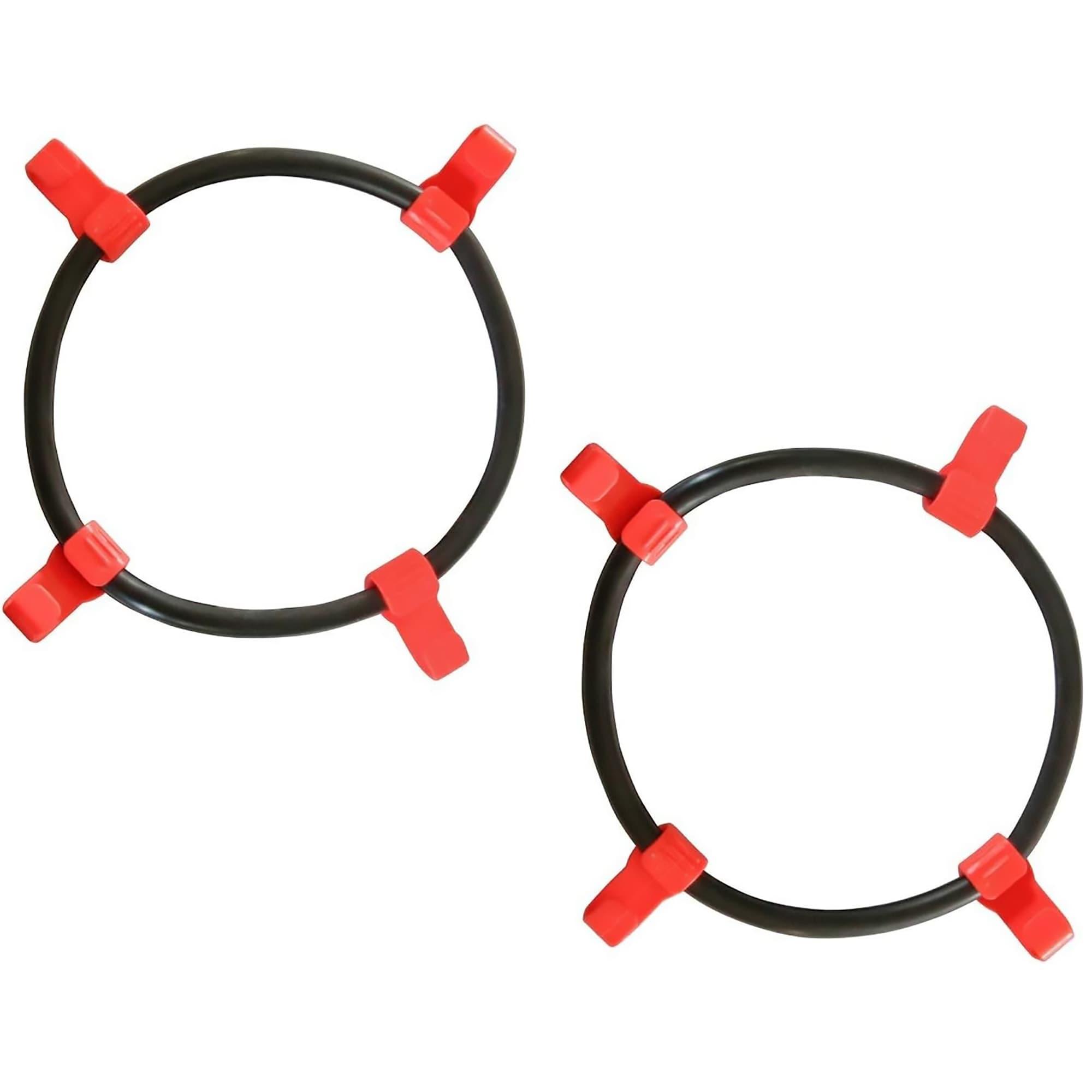 OakTen Set of 2 Tire Chains with Tensioners for Lawn & Garden Tractors Mowers, 2-Link, Fits for Tire Size 22x8x10 22x8x12