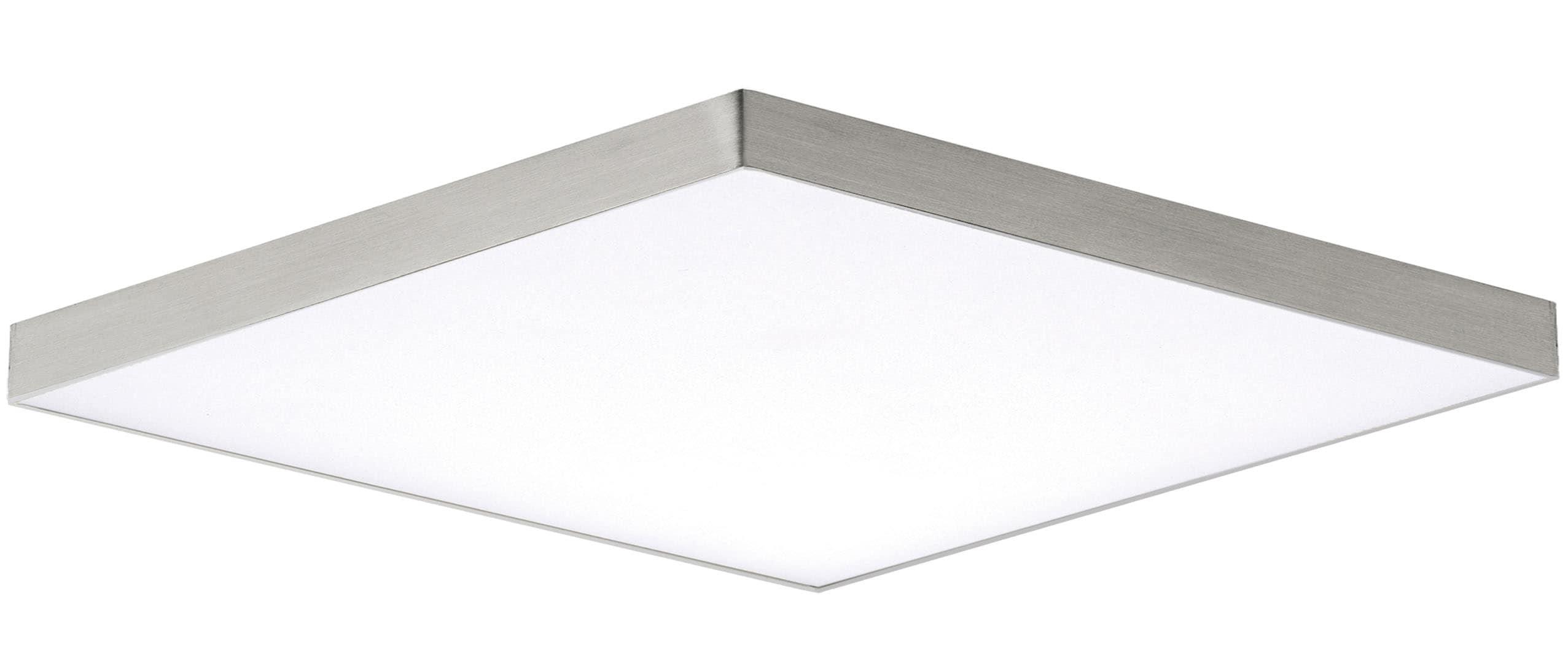 Maxim Trim - 15 Inch 25W 1 LED Square Flush Mount-Satin Nickel Finish