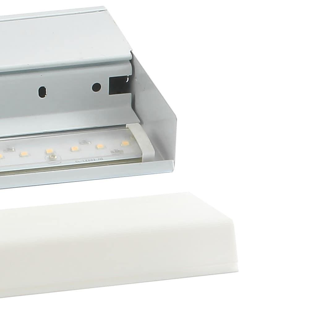 Amax Lighting 13W LED integrade  in White Finish - 21 X21 X5