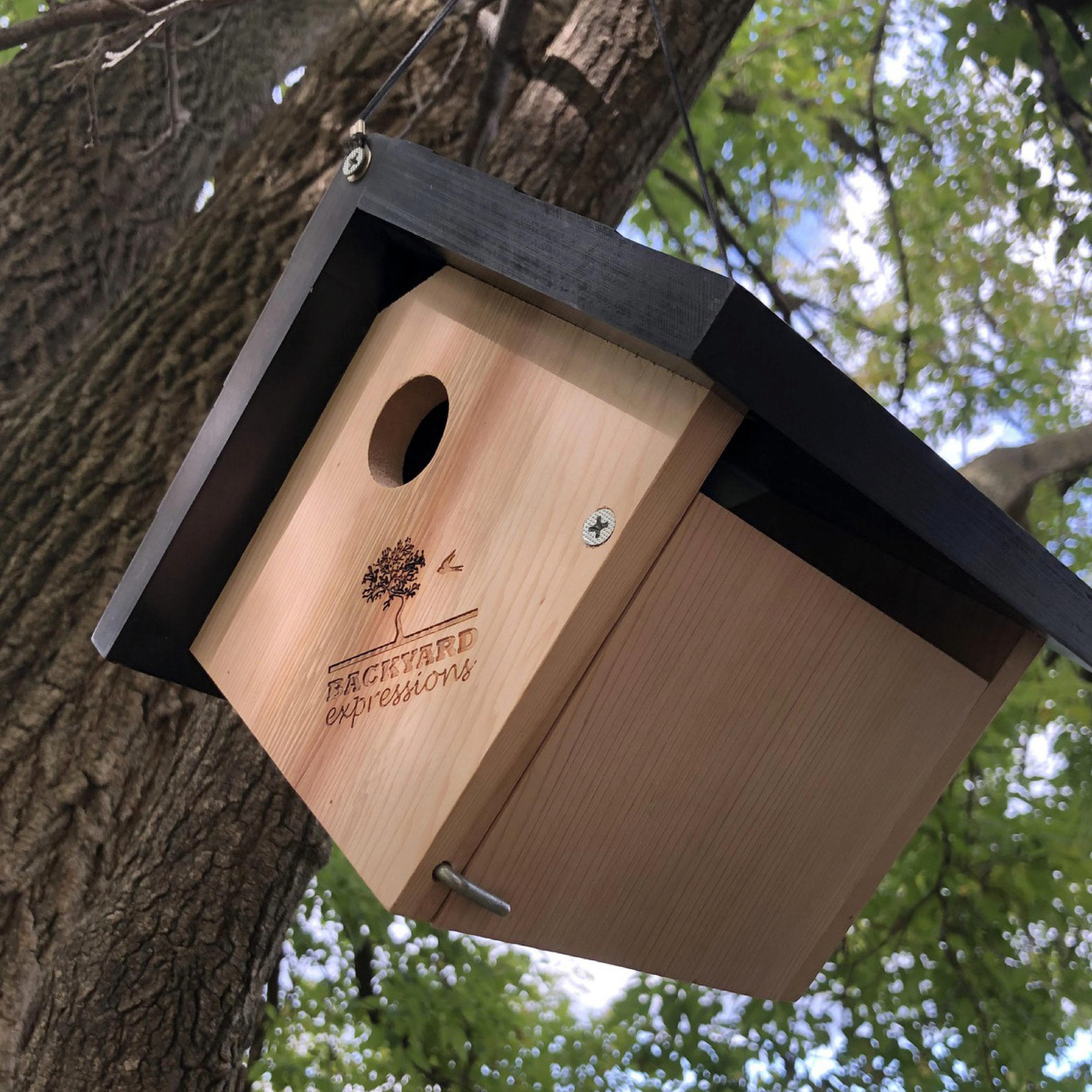 8.1'' H x 8.1'' W x 8.9'' D Hanging Birdhouse