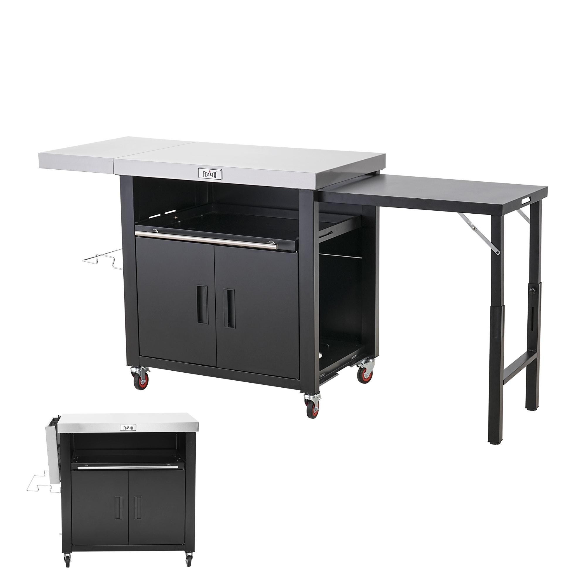 Outdoor Kitchen Series Metal Kitchen Cart