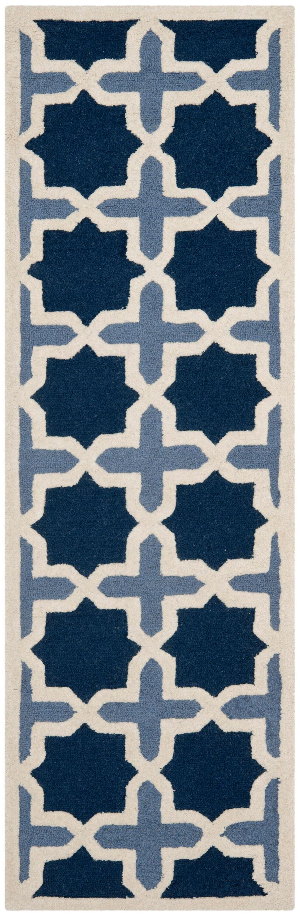 Cambridge CAM127 Hand Tufted Area Rug  - Safavieh